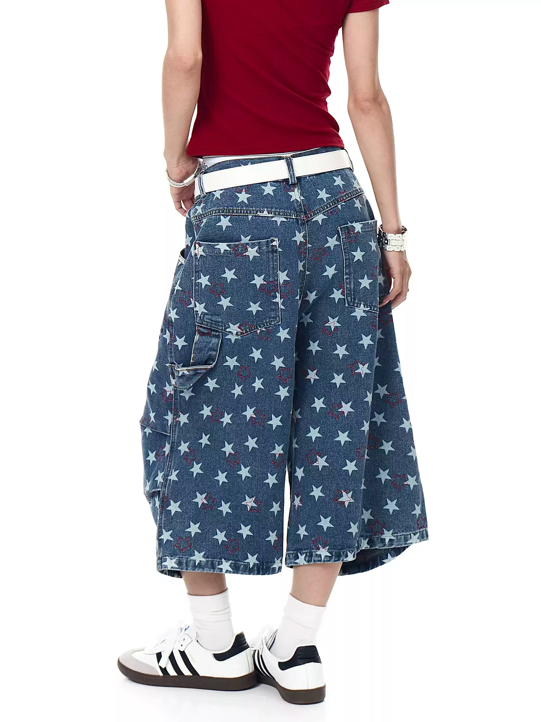 QS552B denim shorts