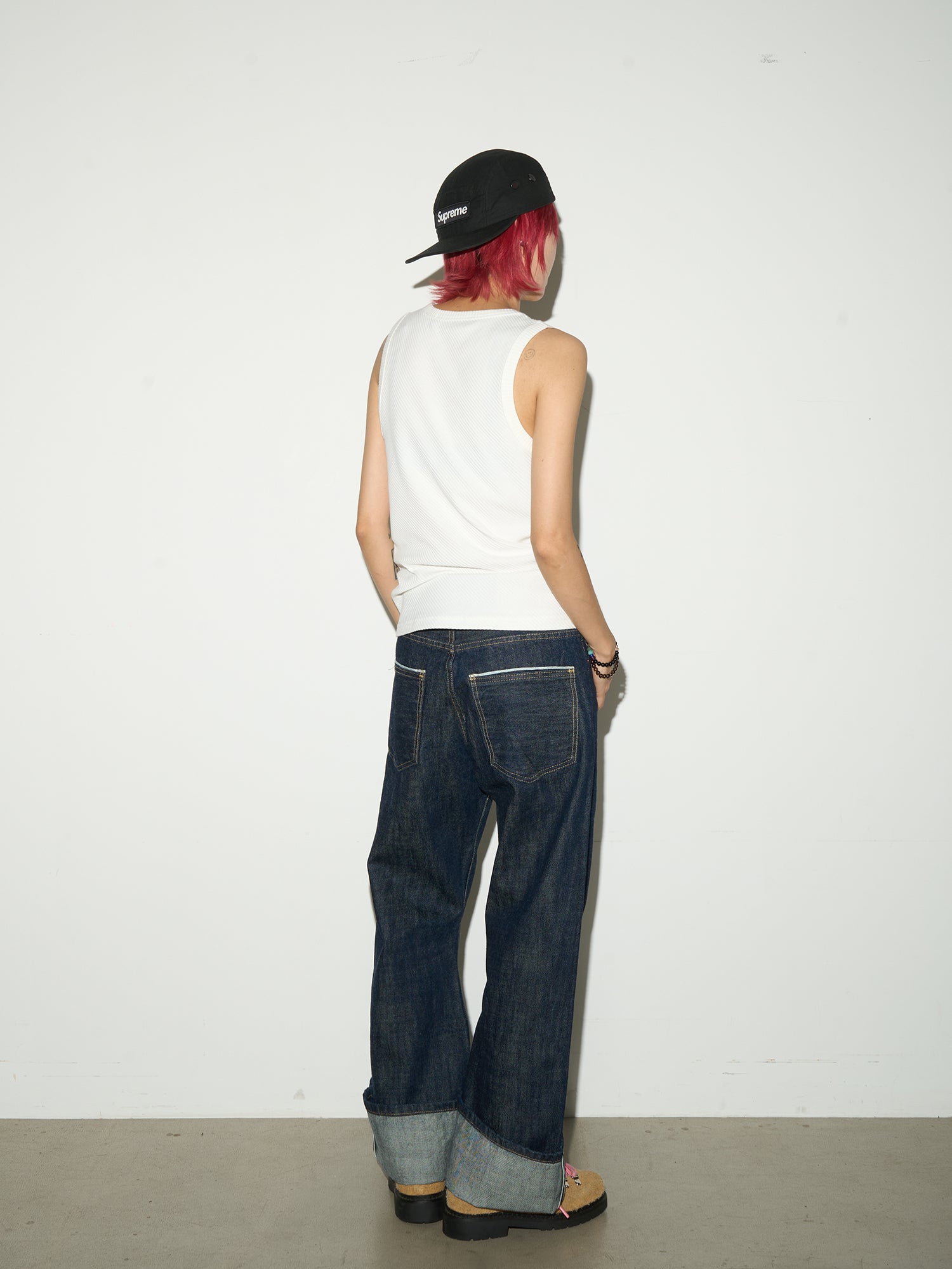 QS574B straight denim