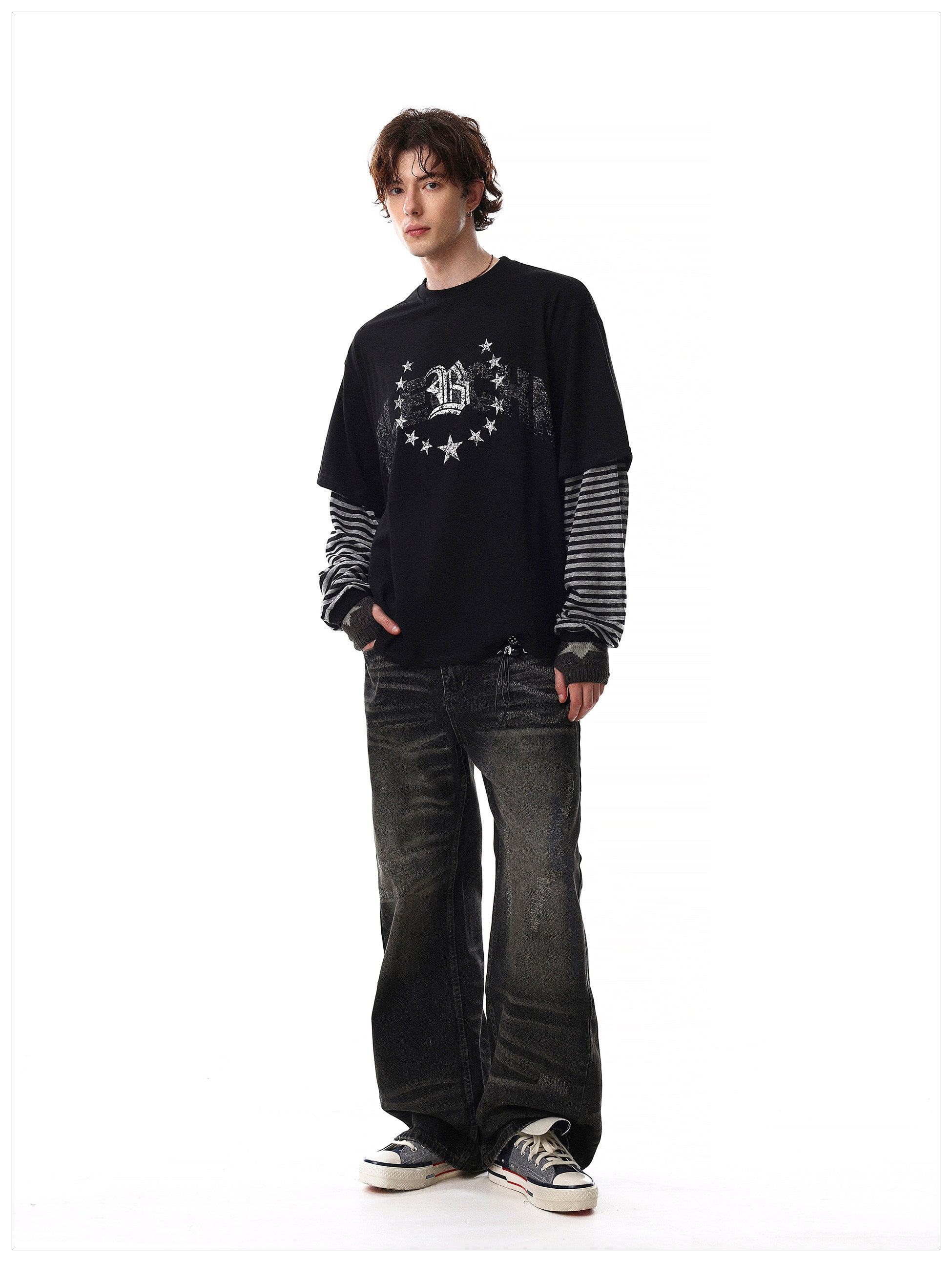 QS713B layered tee