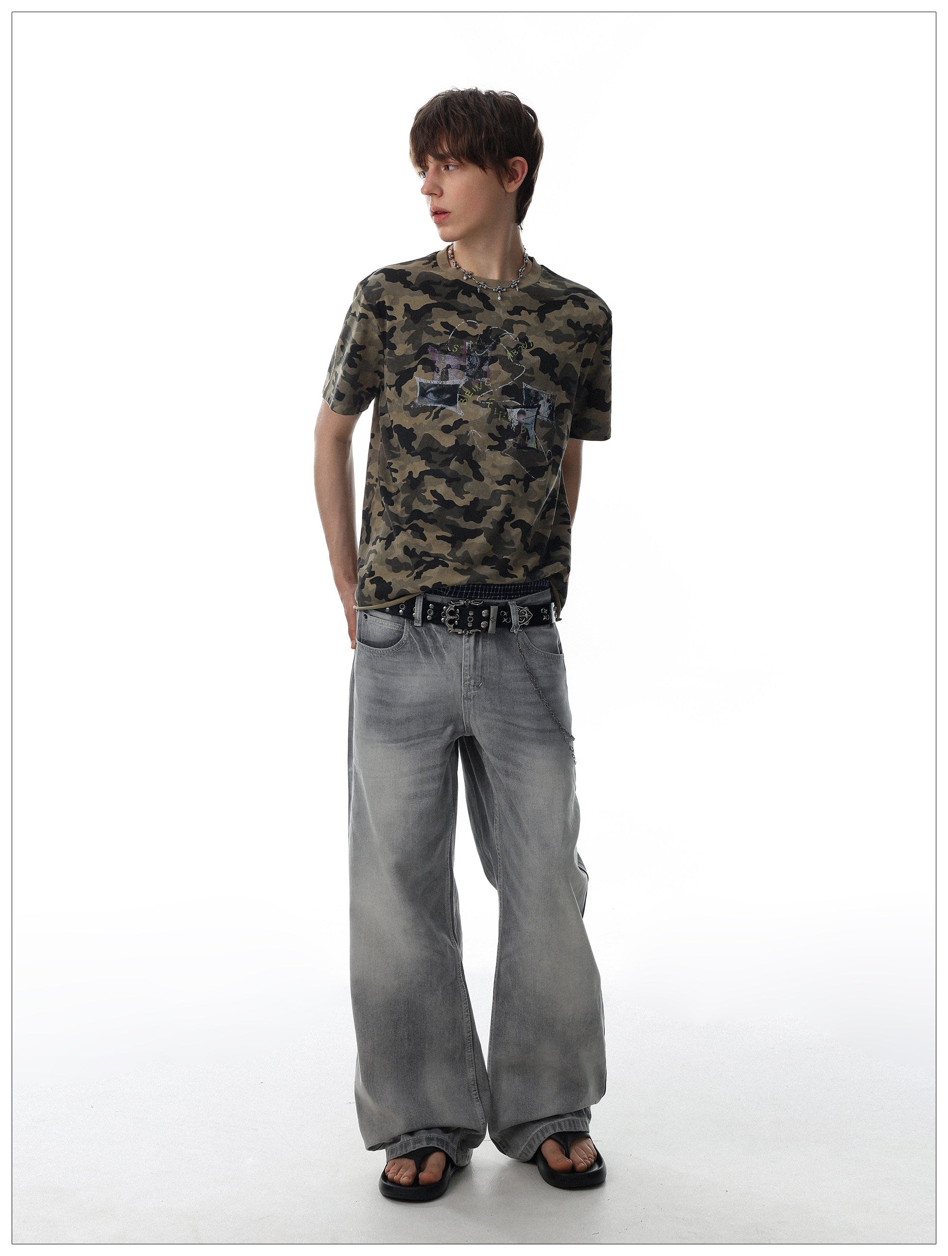 QS781B camouflage tee