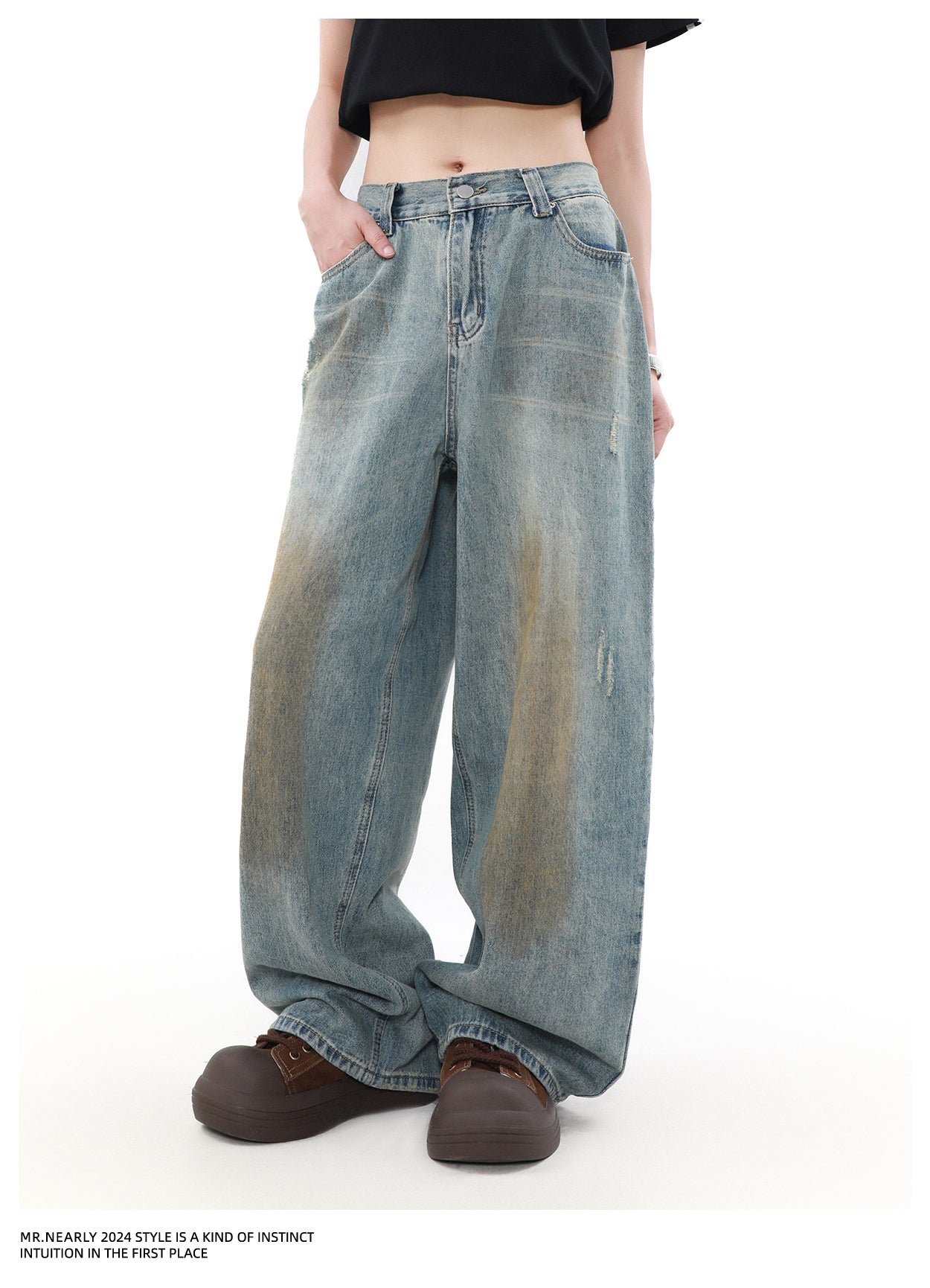 QS527A dirty denim