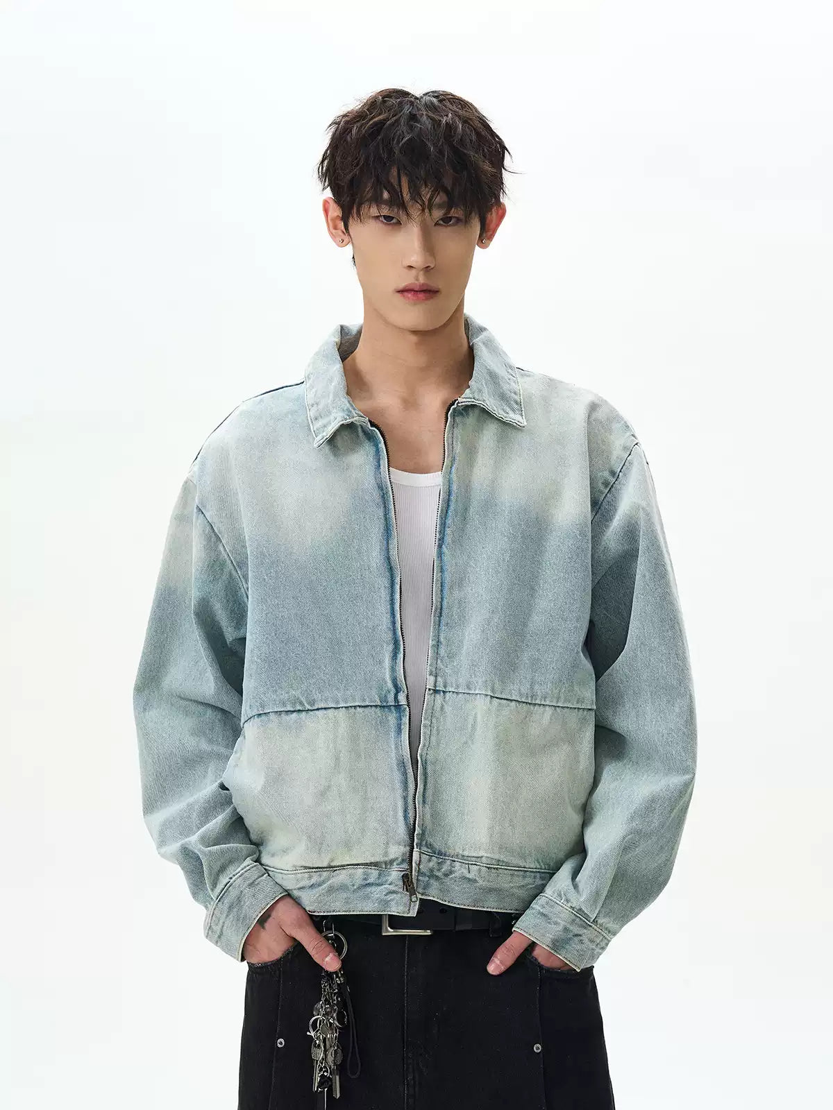 QS340B denim jacket
