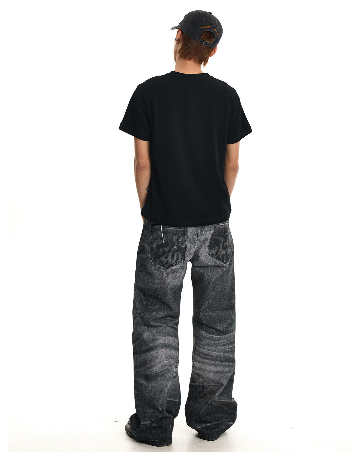 QS747B wash denim