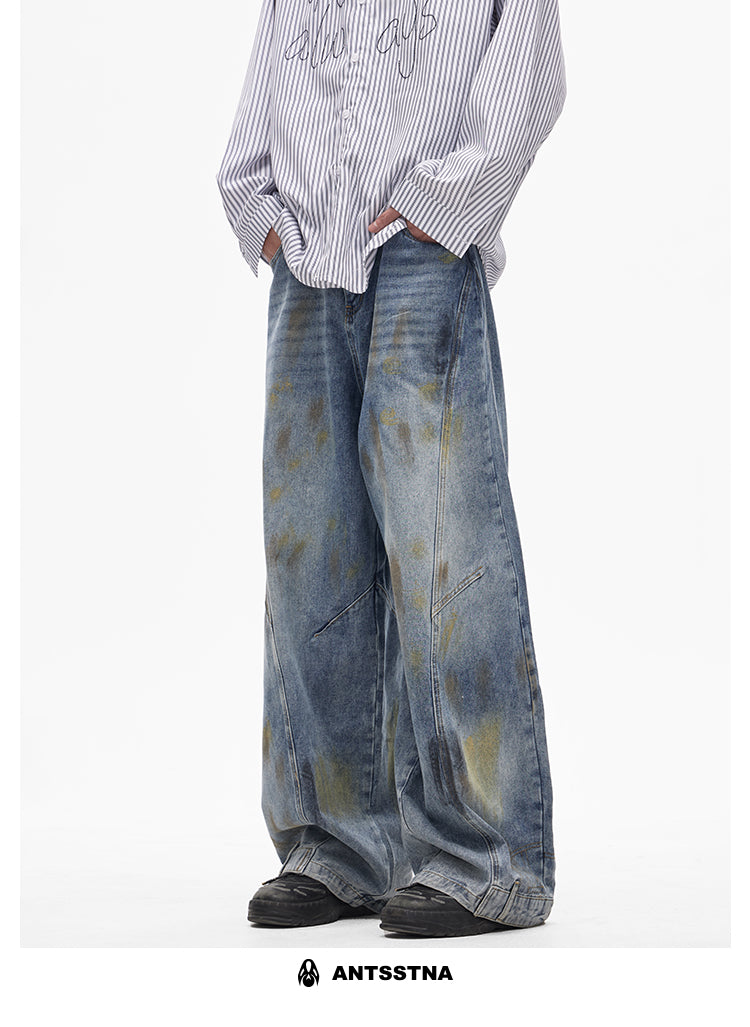 QS414B dirty denim