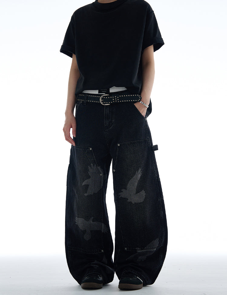 QS401B wide denim