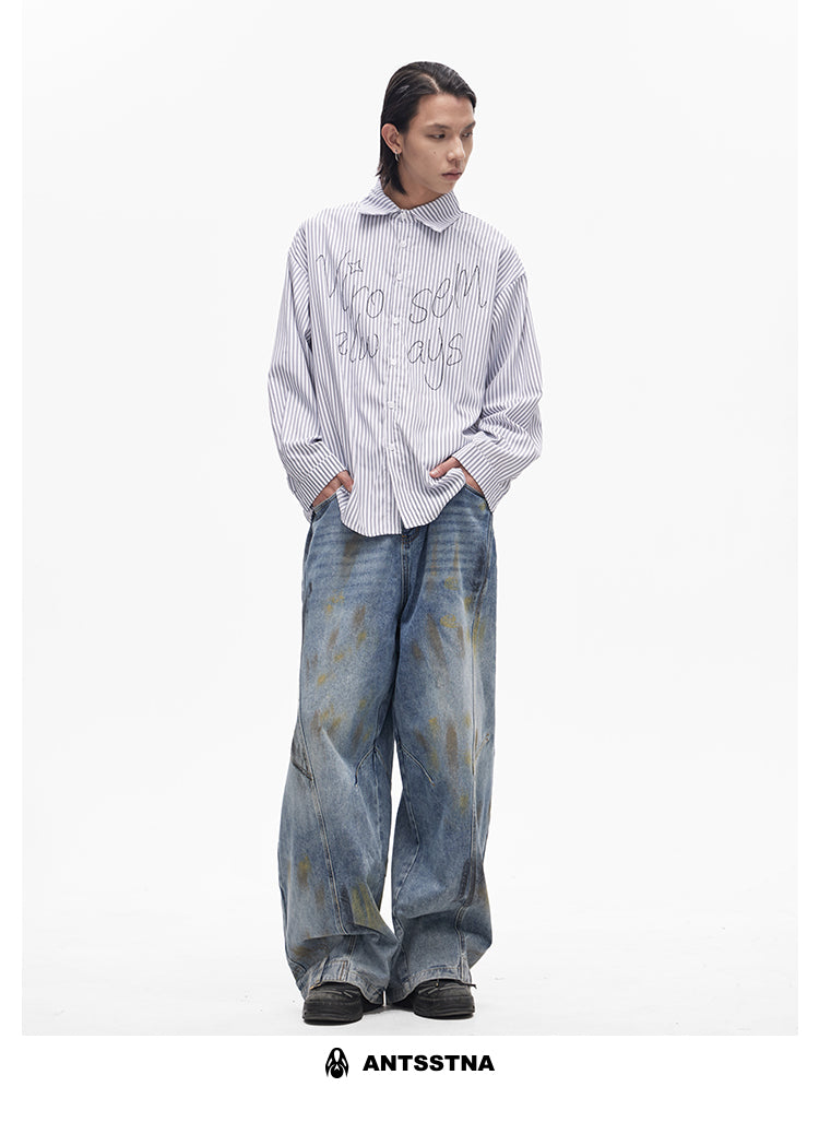 QS414B dirty denim