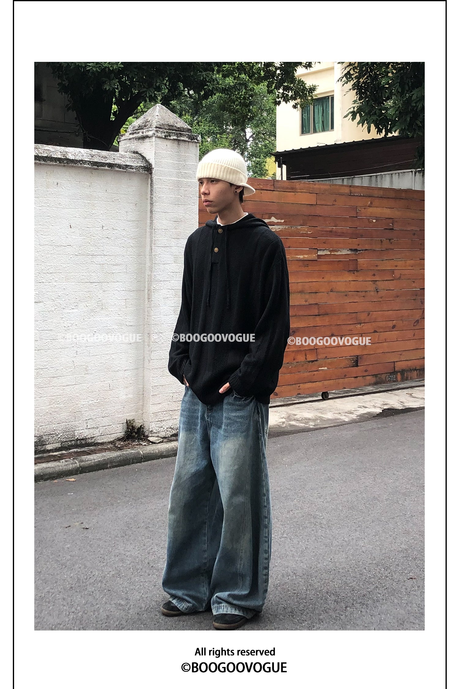 QS253B wash denim