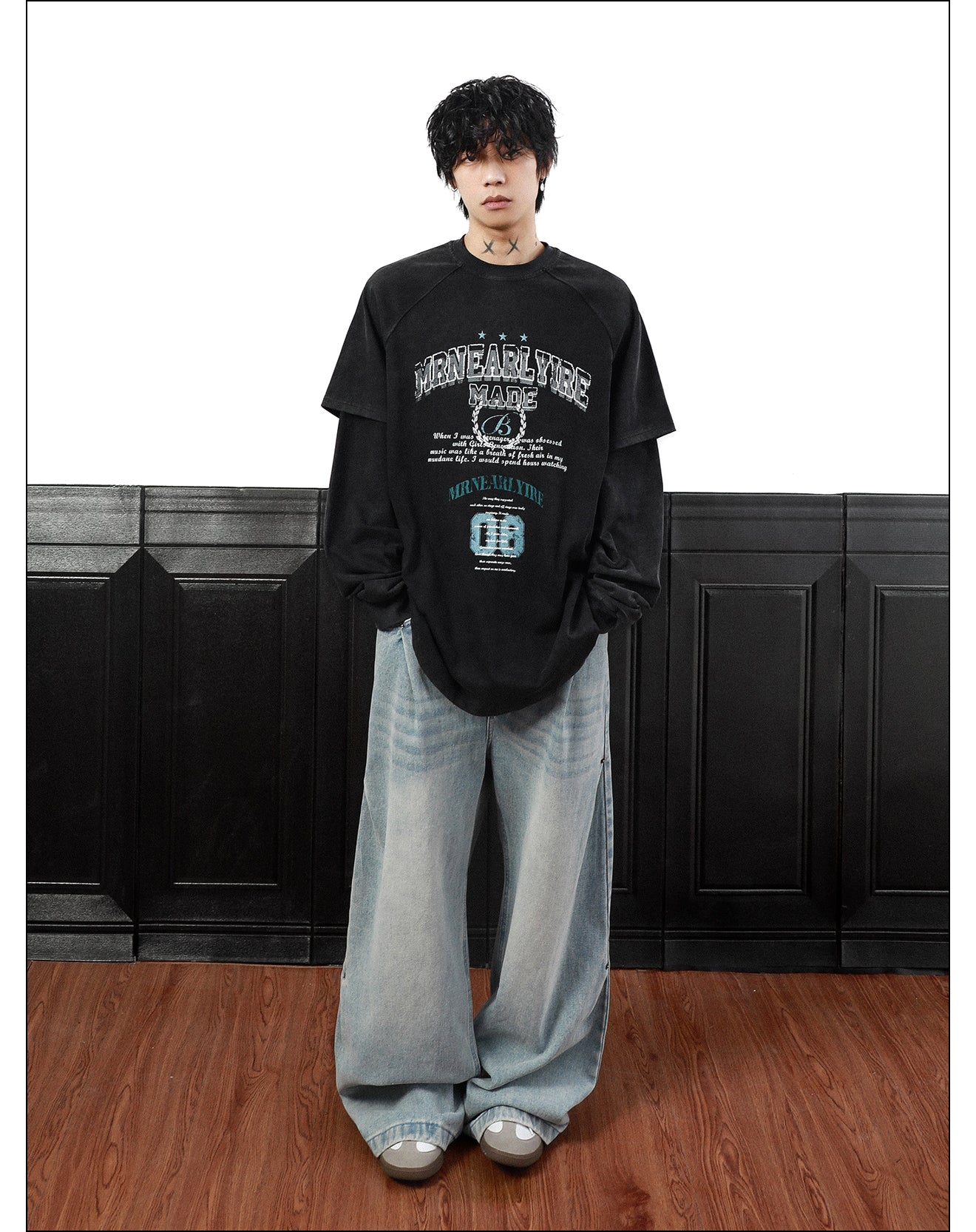 QS319B layered L/S tee