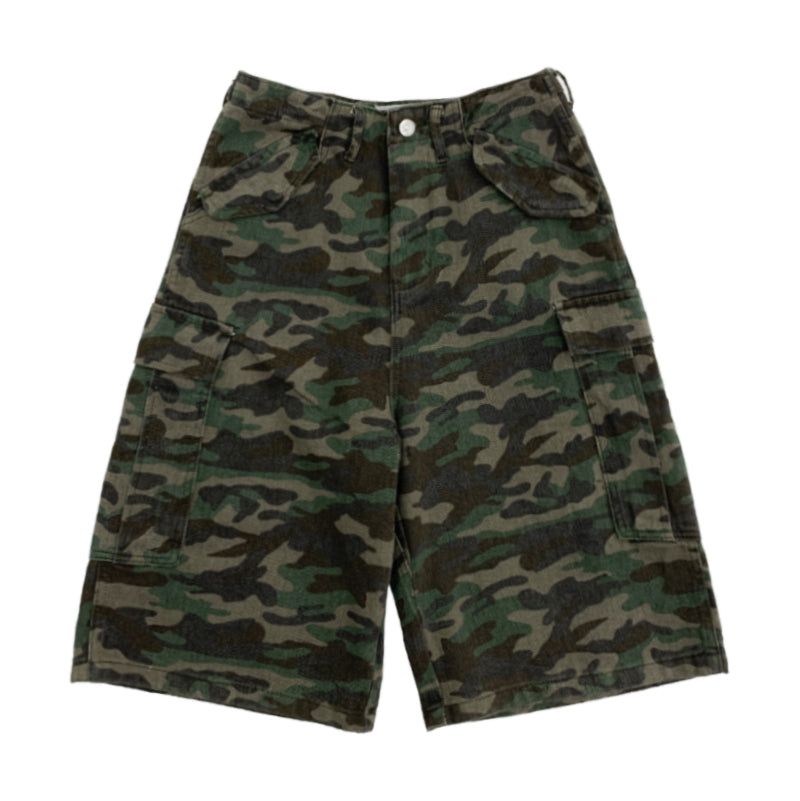QS571B camouflage shorts
