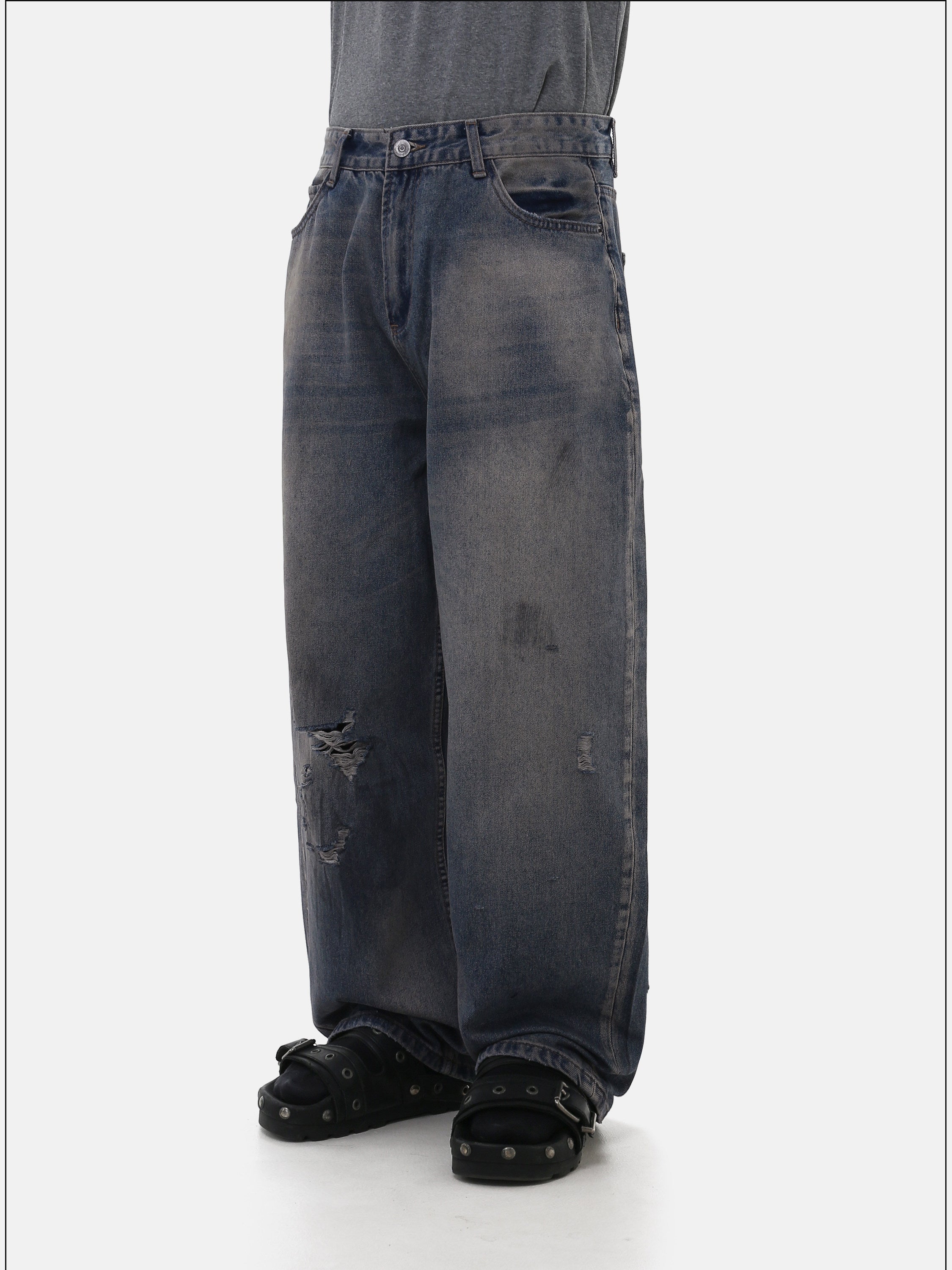 QS769B wash denim