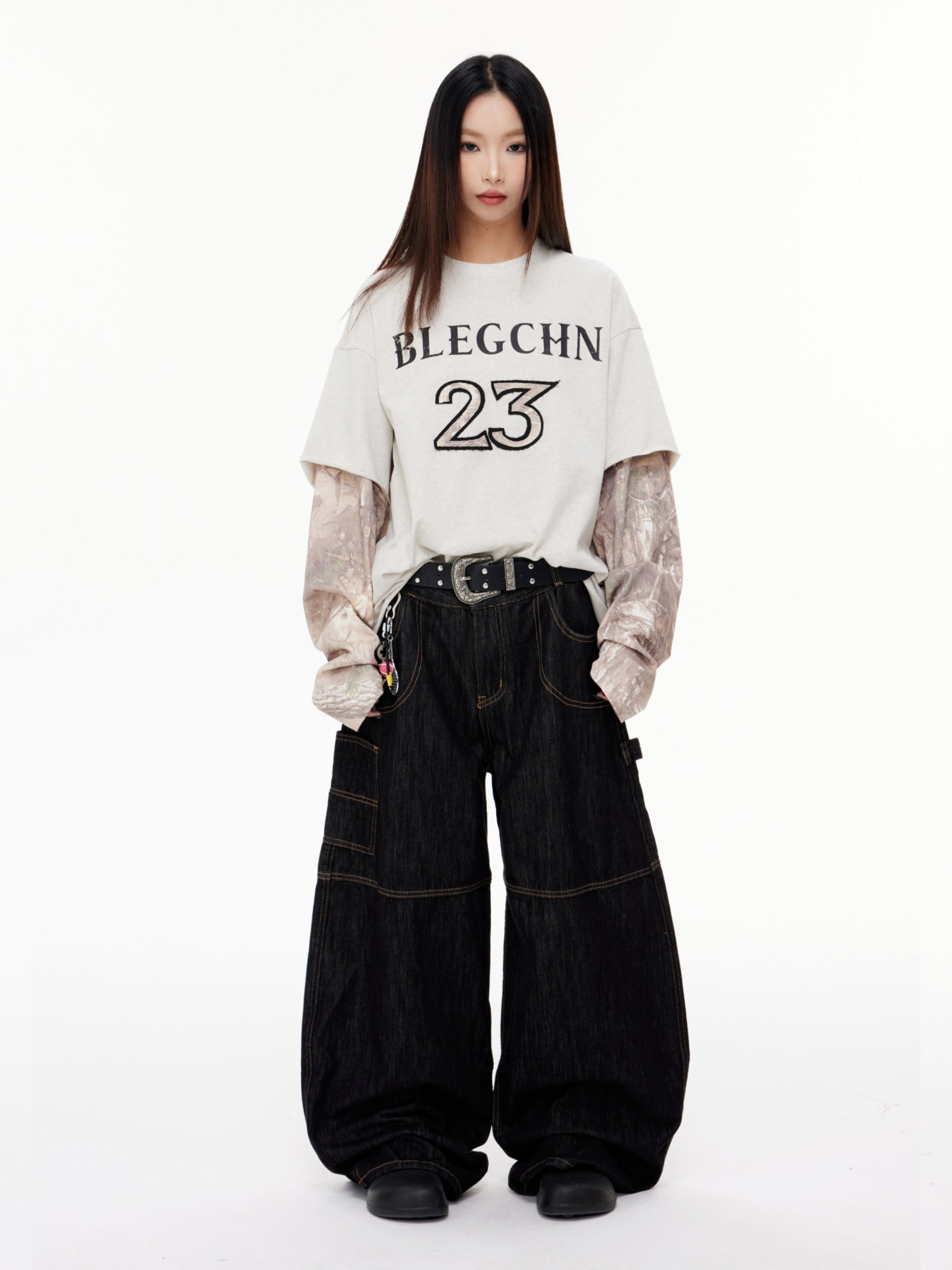 QS267B layered L/S tee