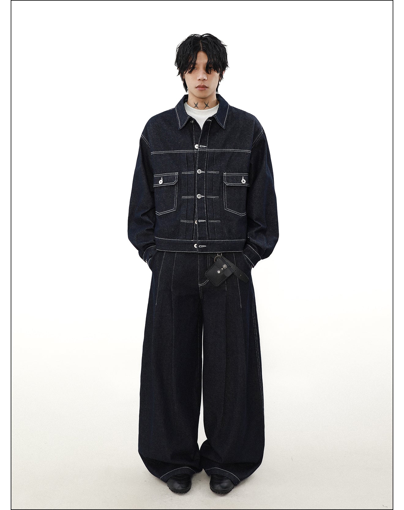 QS328B denim jacket