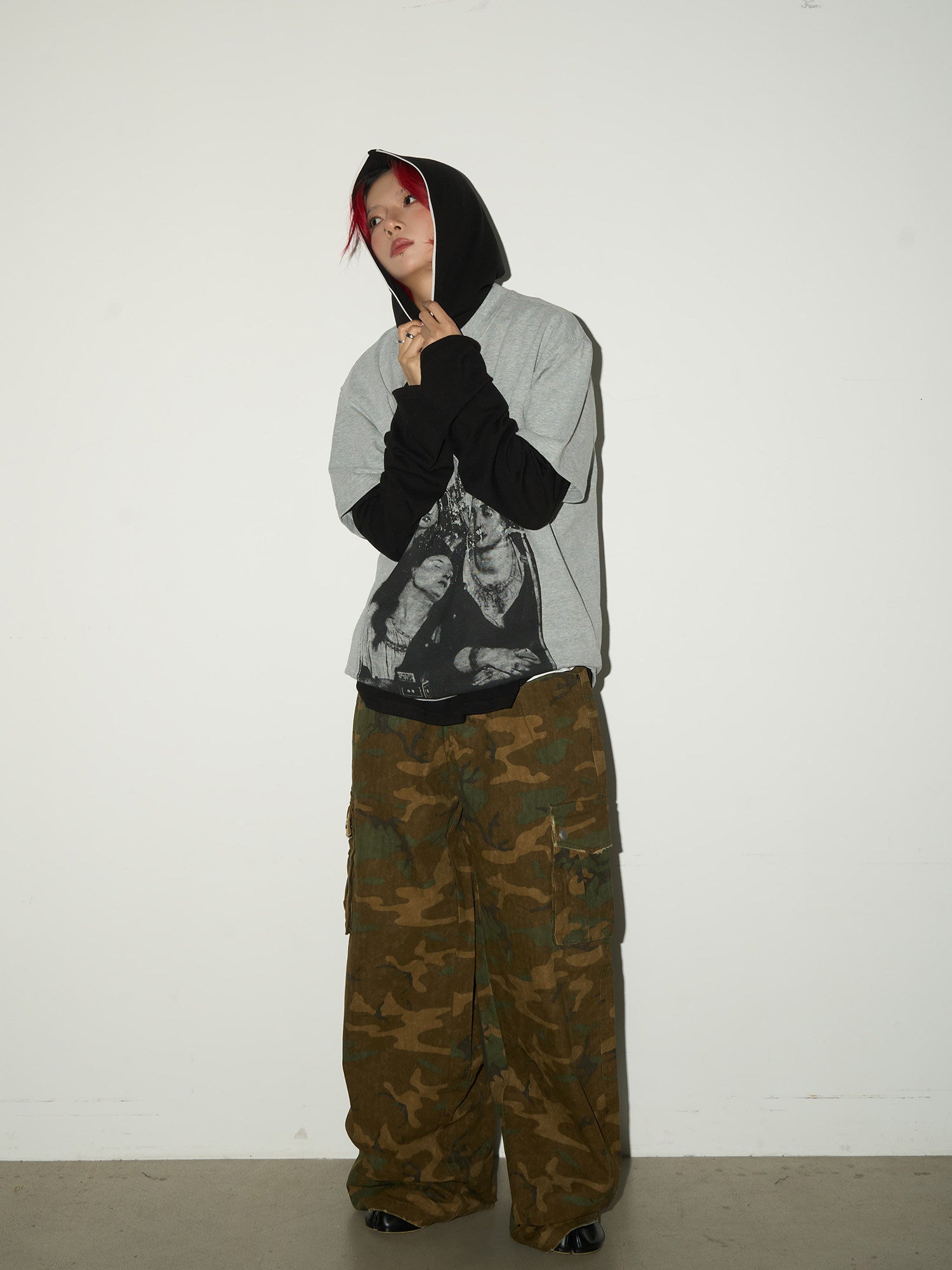 QS682B camouflage pants
