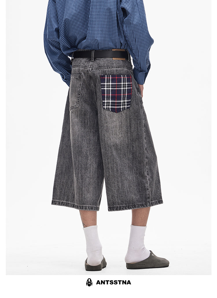 QS419B denim shorts