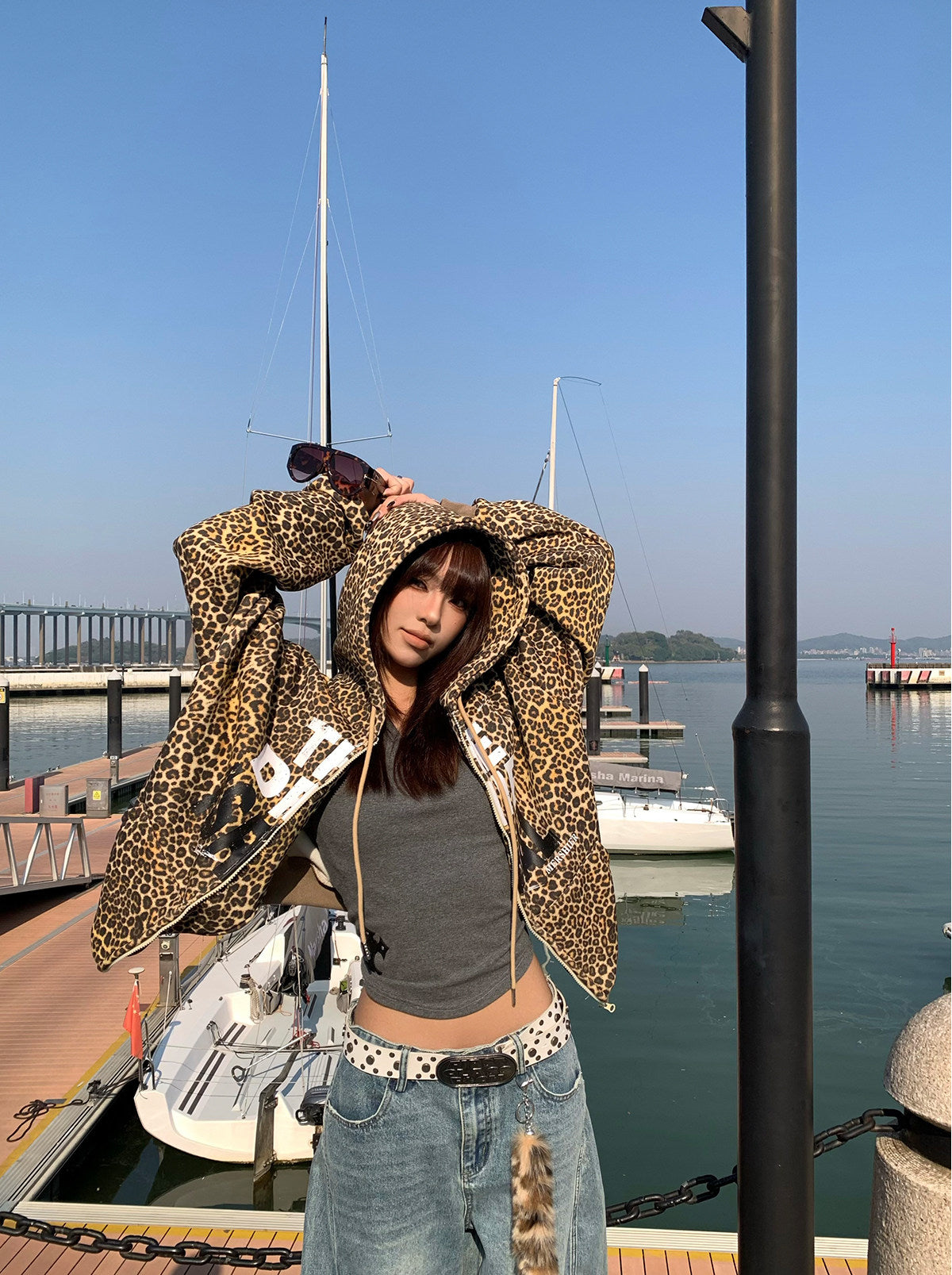 QS910B zip hoodie