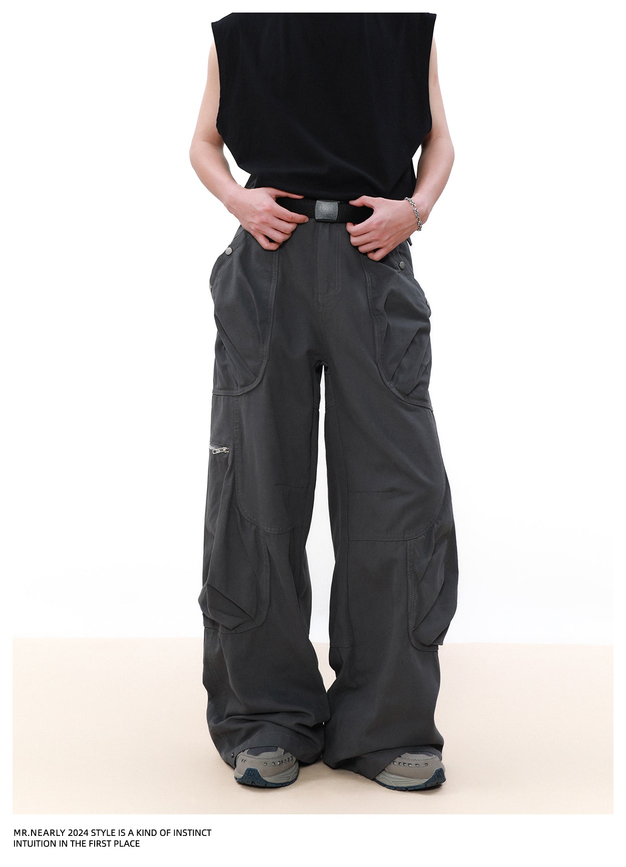 QS769A multi pocket pants