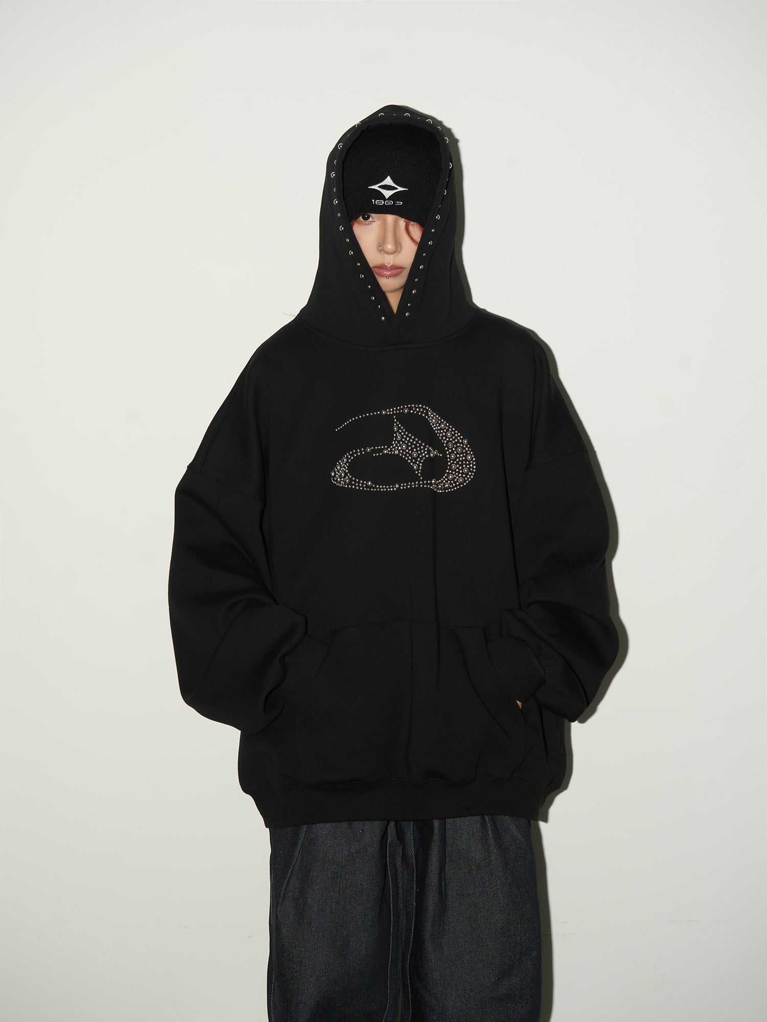 QS710B loose hoodie