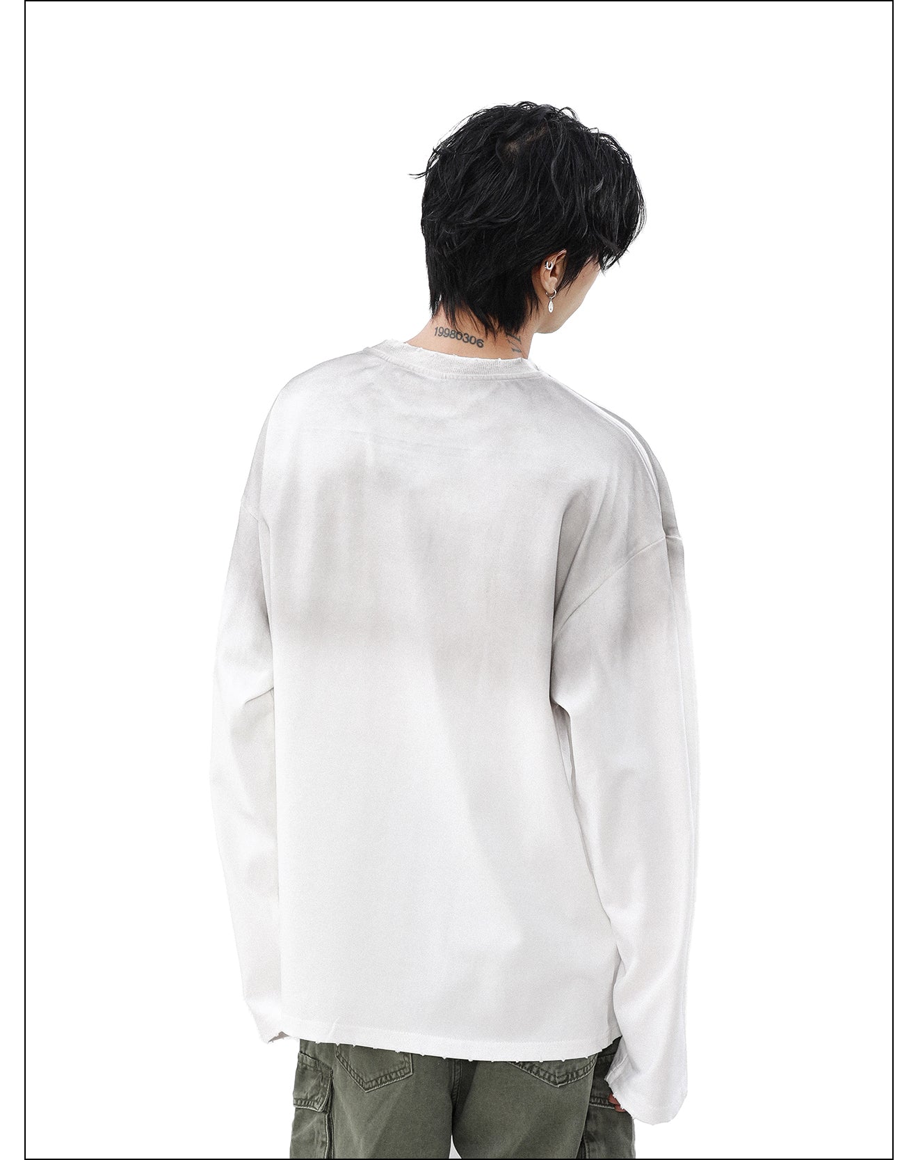 QS305B dirty L/S tee