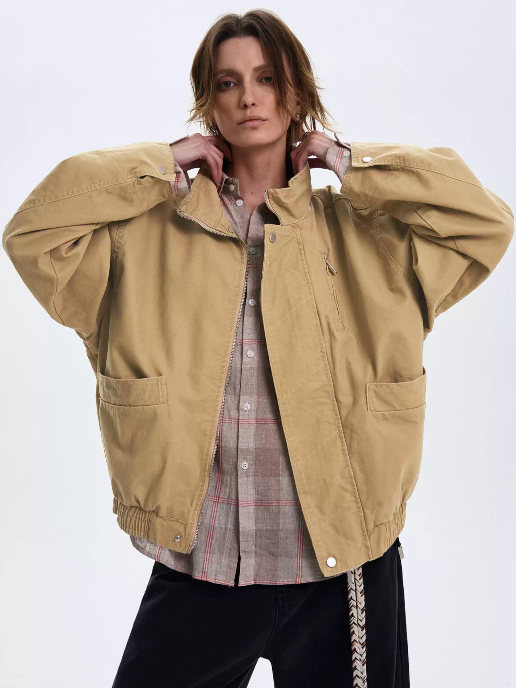 QS377B pilot jacket