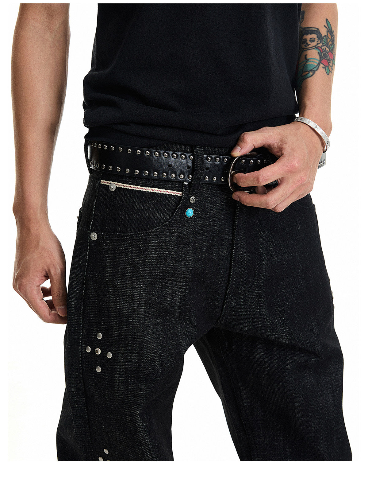 QS832B rigid denim