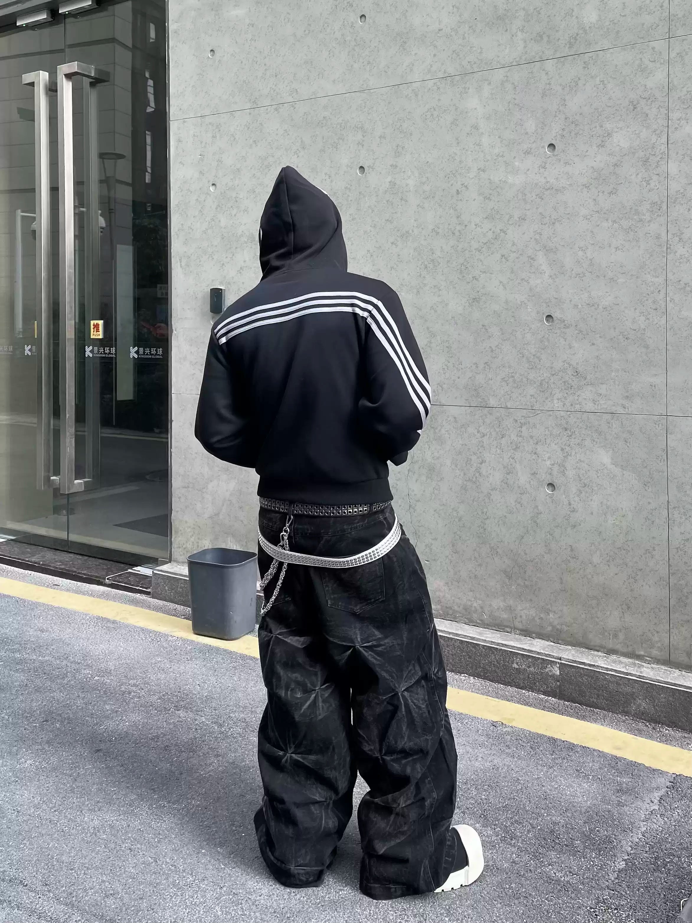 QS299B zip hoodie