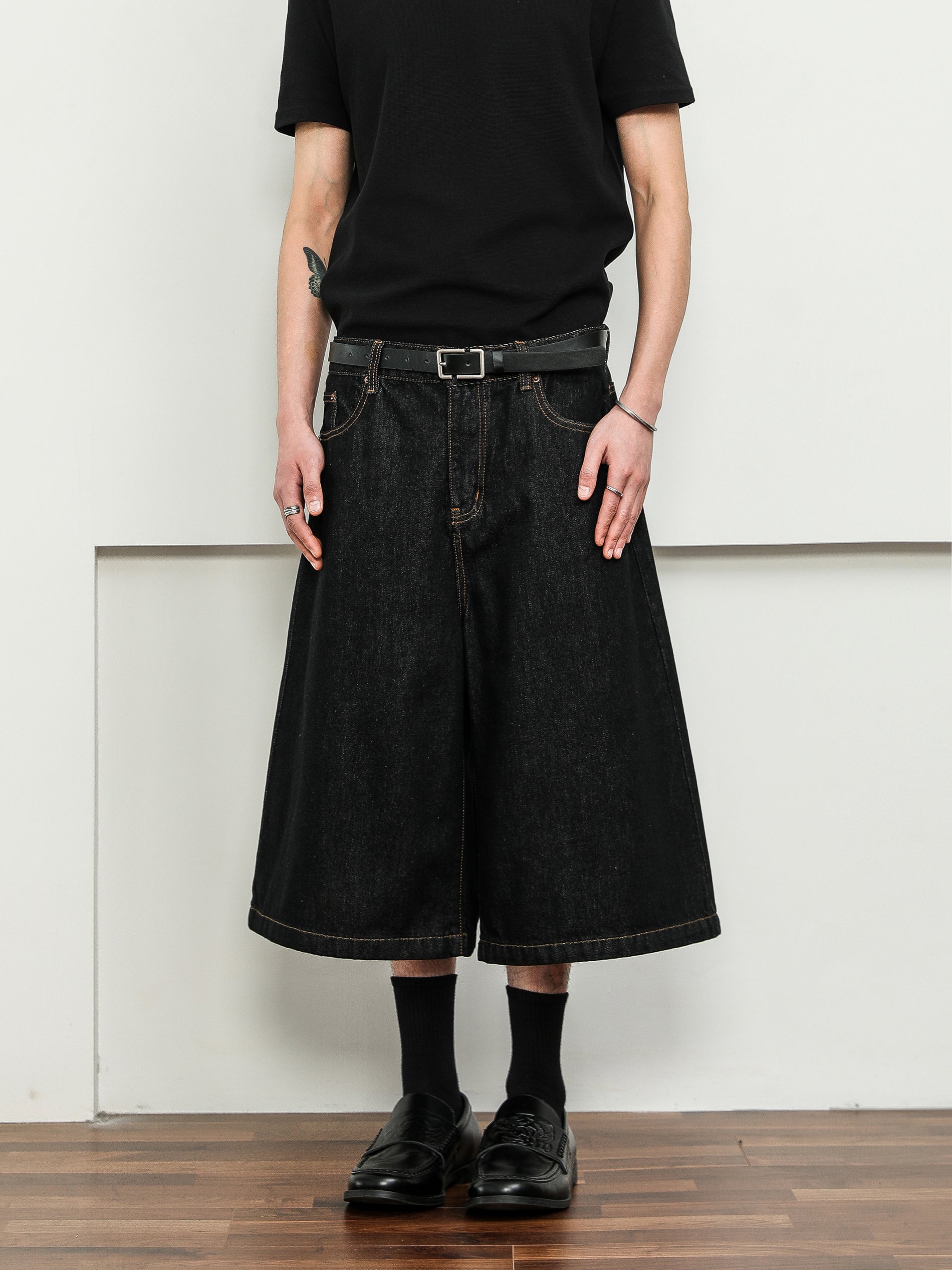 QS420B denim shorts