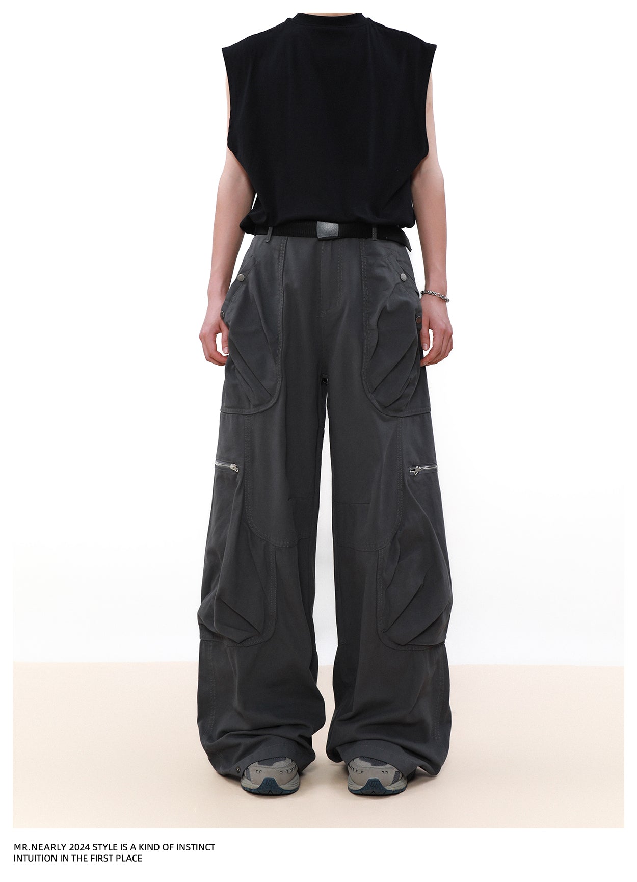 QS769A multi pocket pants