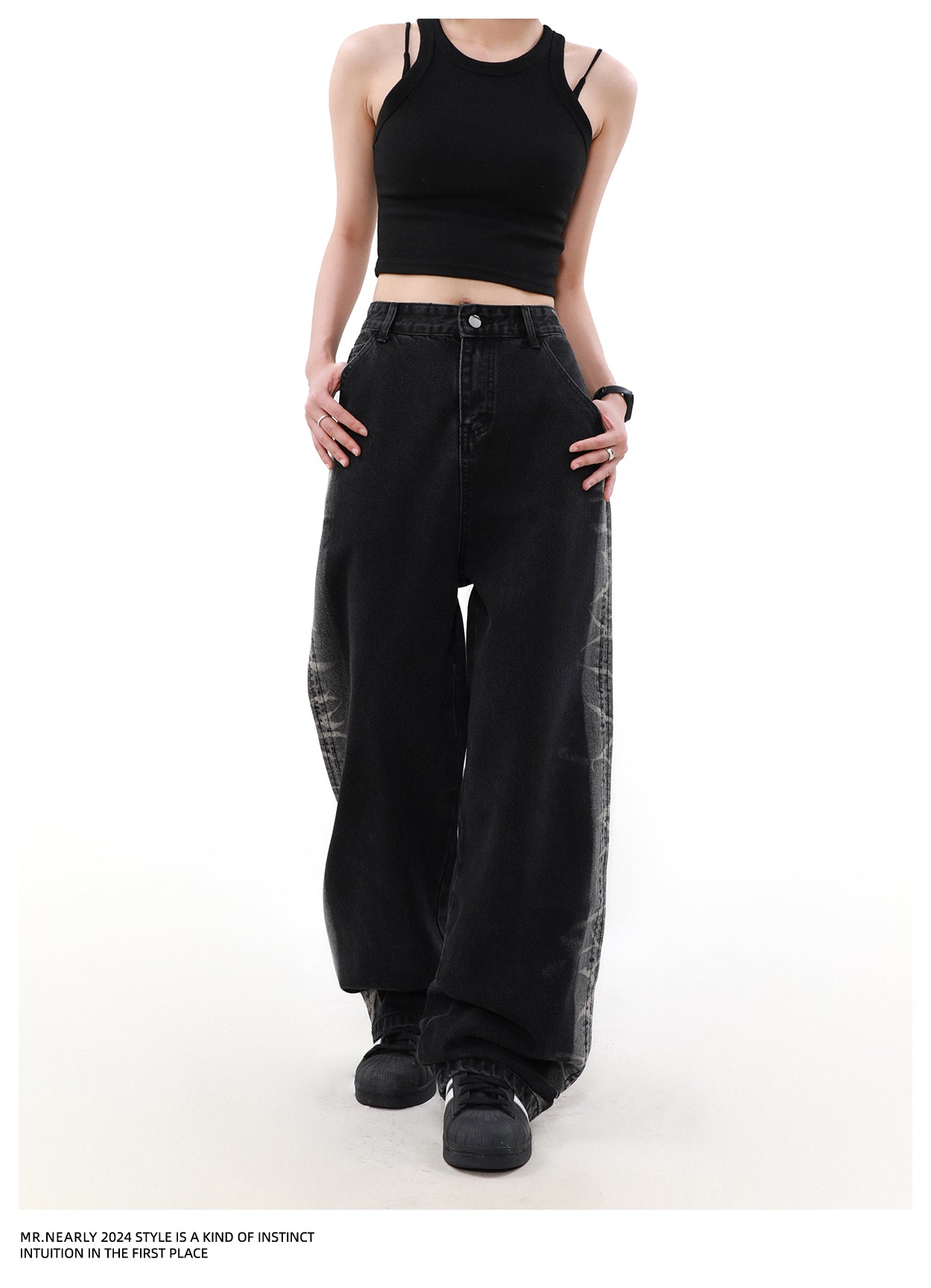 QS624A side design denim