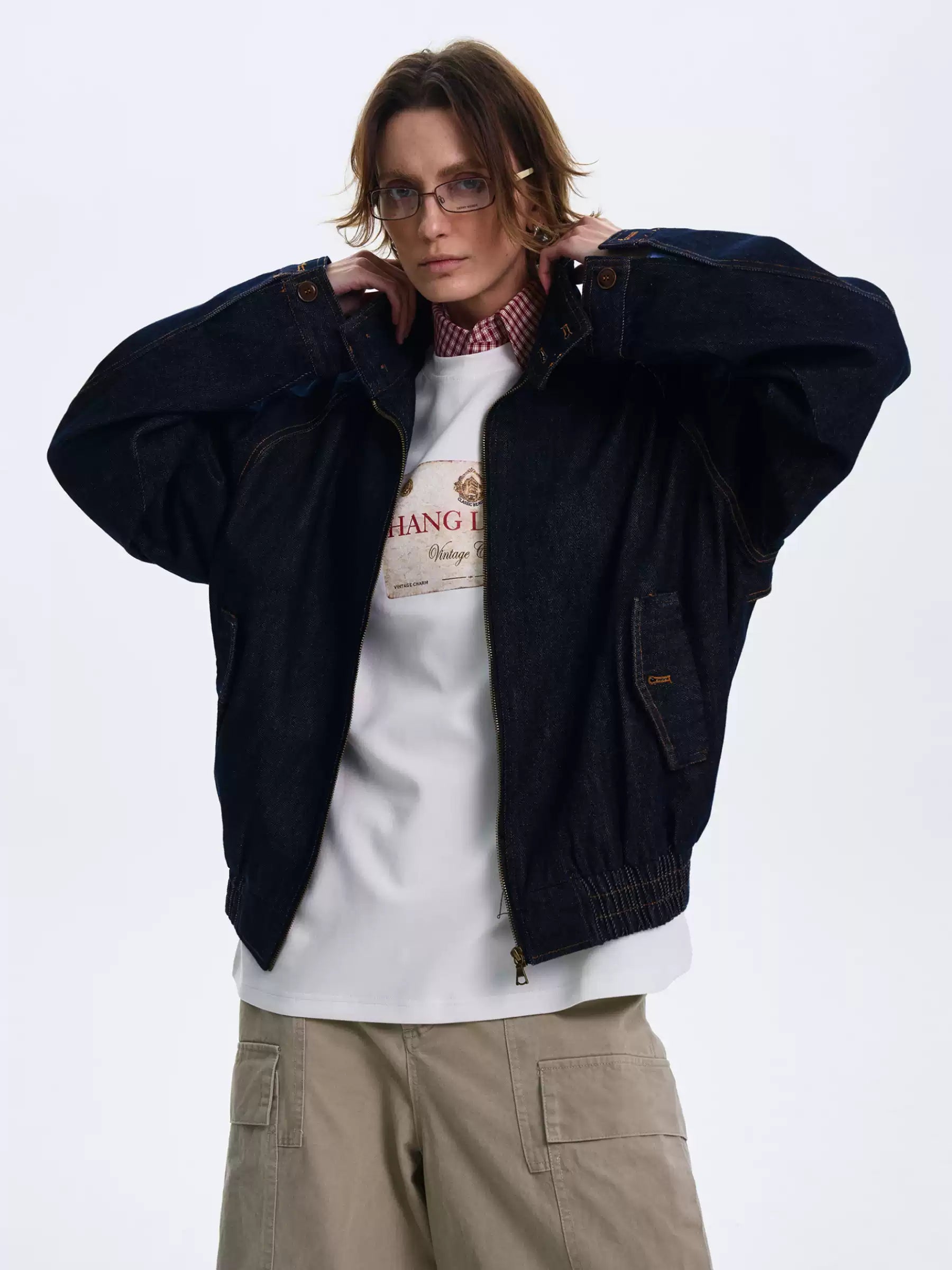 QS373B denim jacket