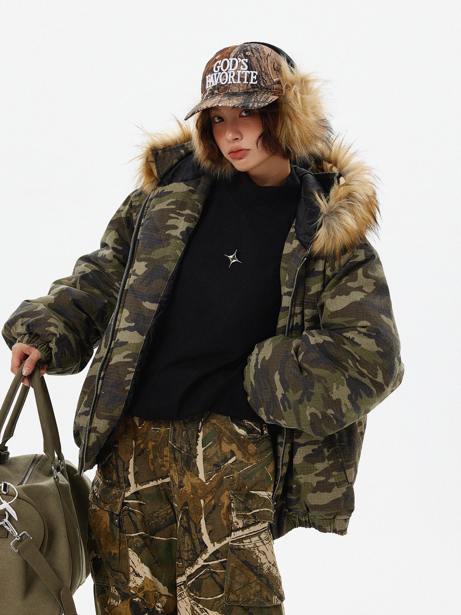 QS248B camouflage jacket