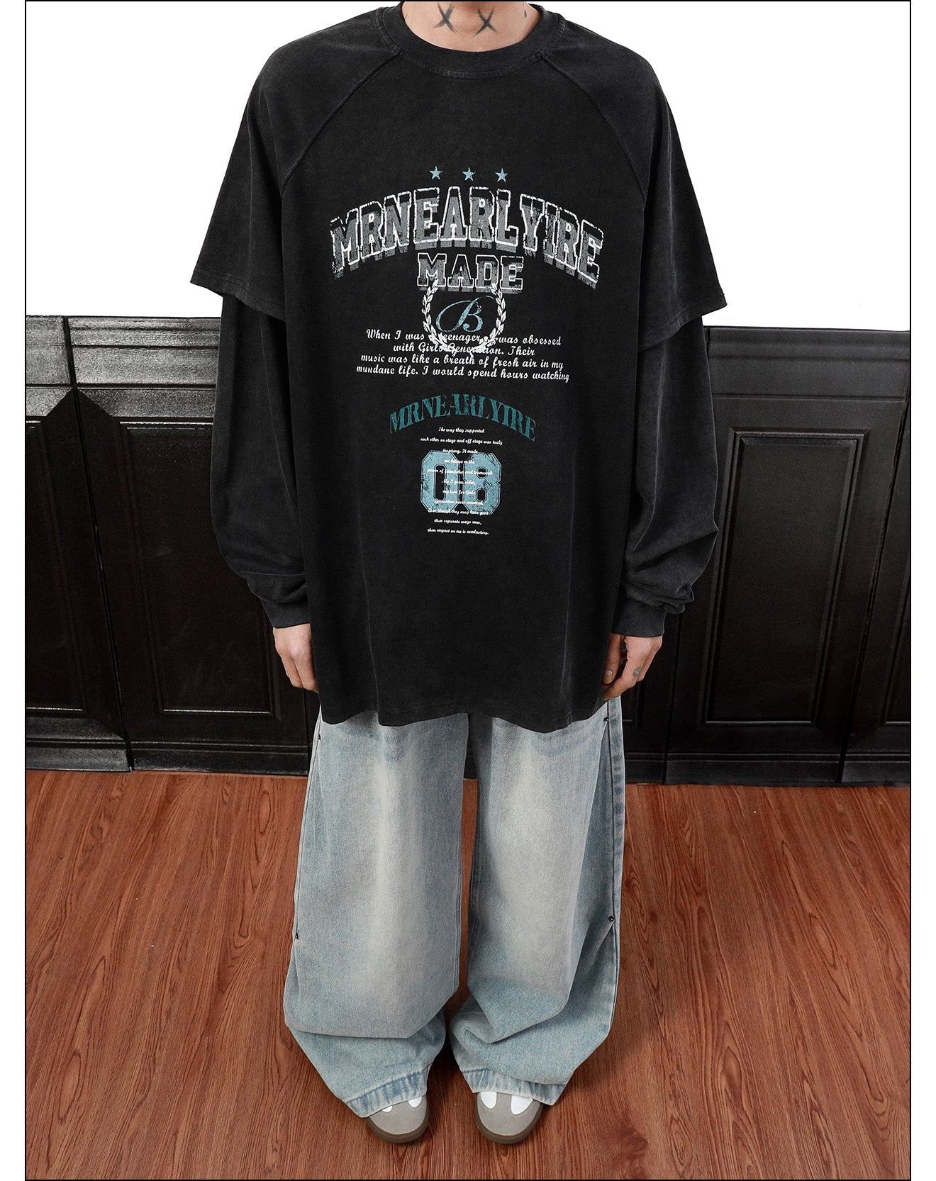 QS319B layered L/S tee