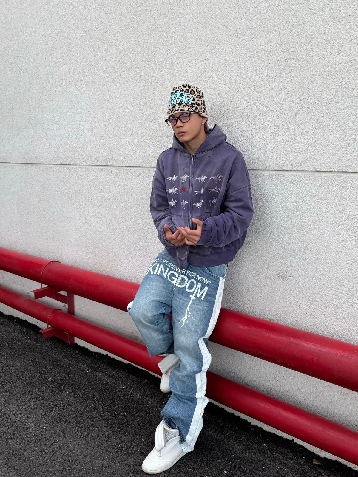 QS942B print denim