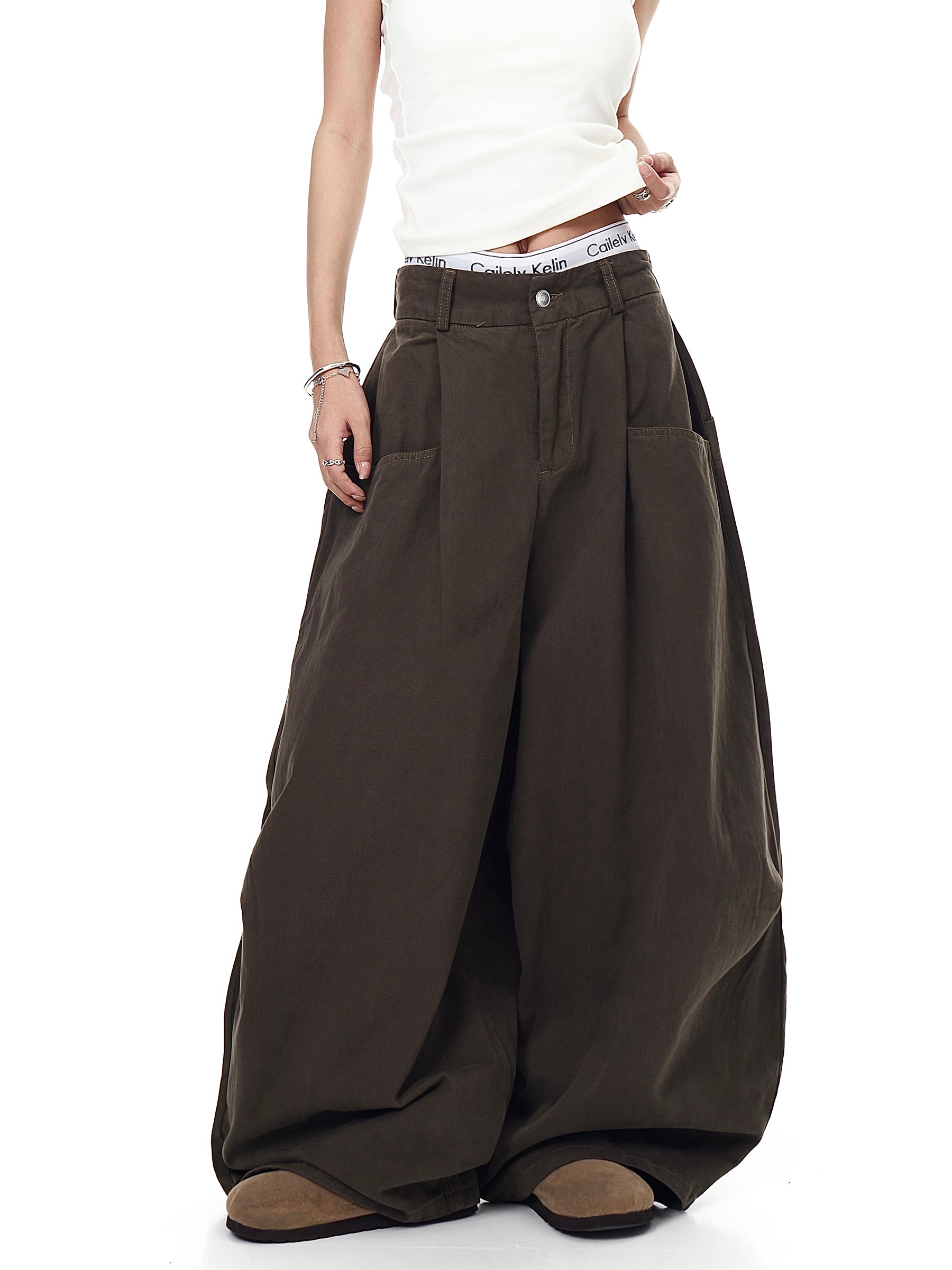 QS578B wide pants