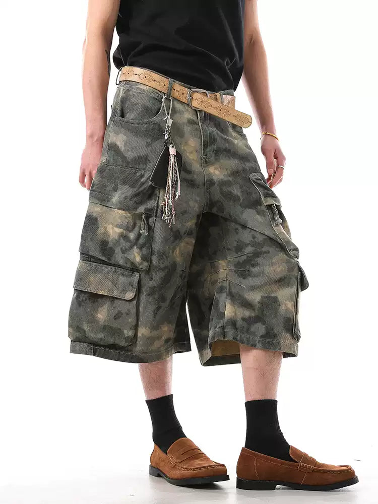 QS434B camouflage shorts