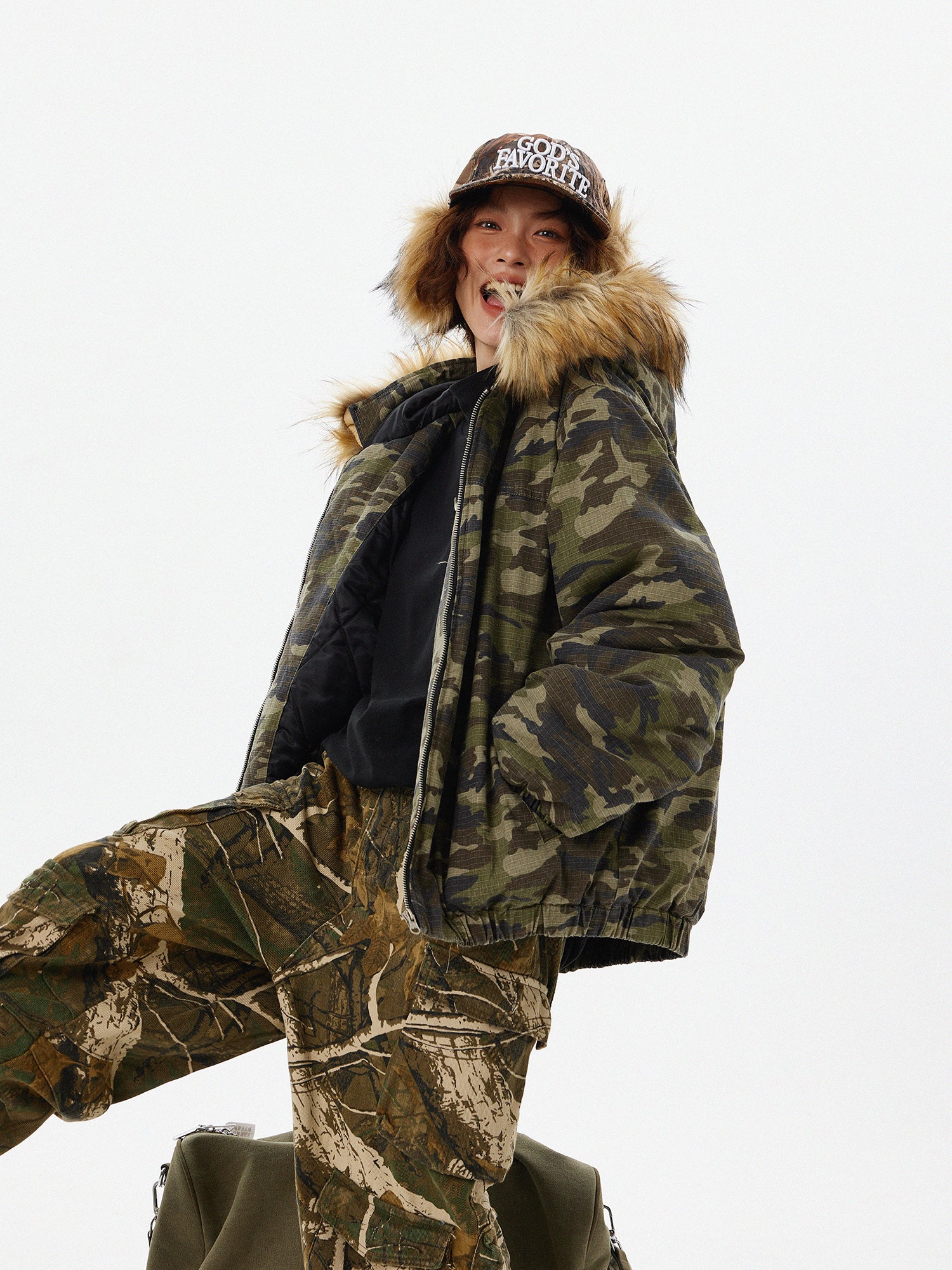 QS248B camouflage jacket