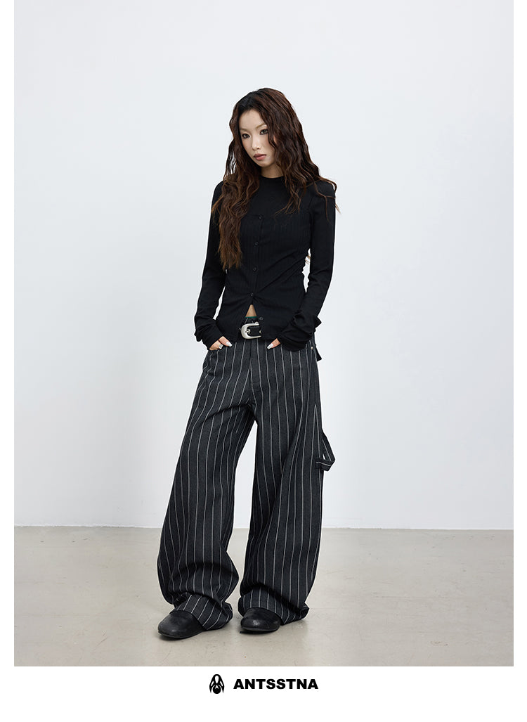 QS624B stripe pants