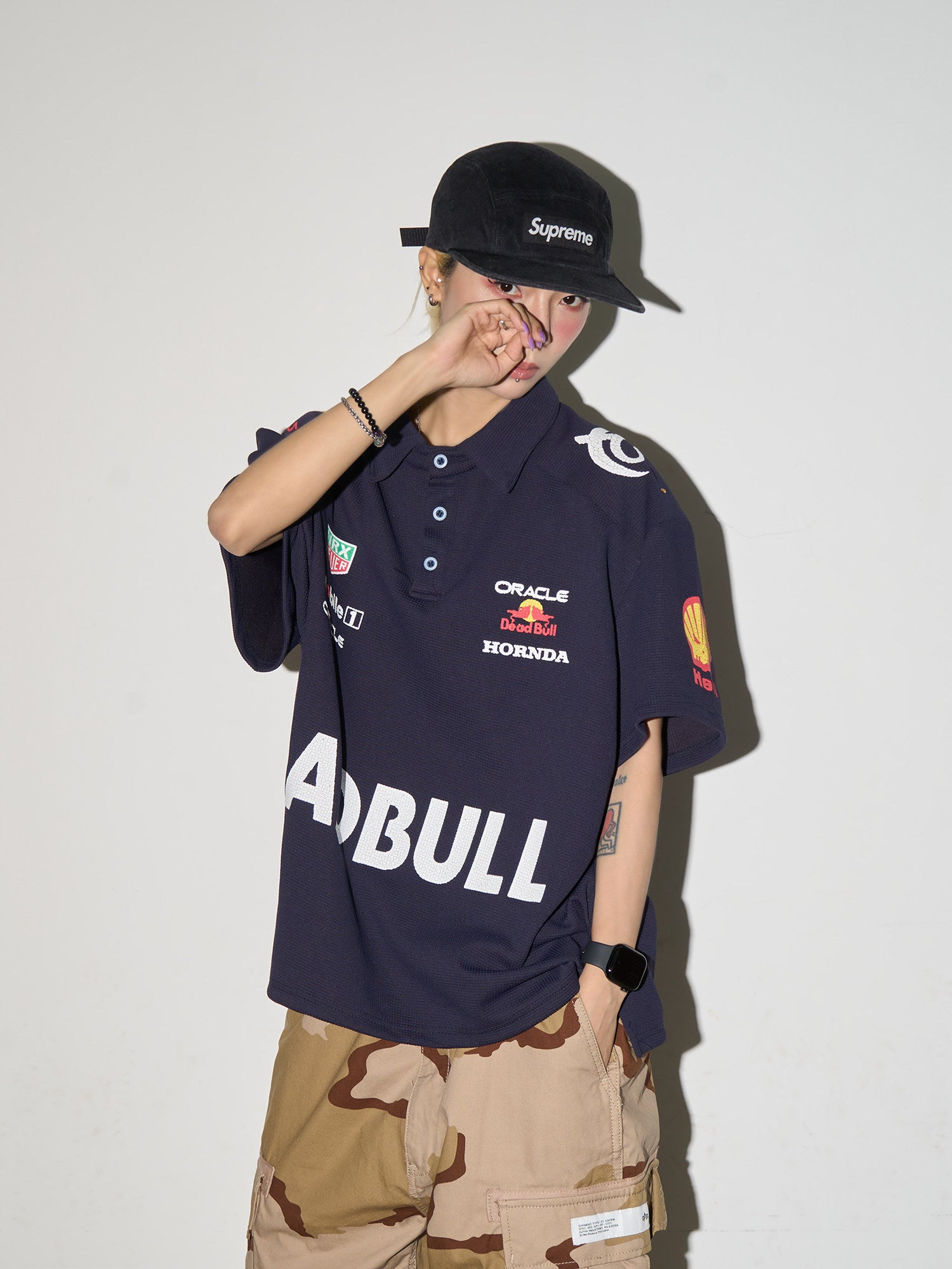 QS843B polo top