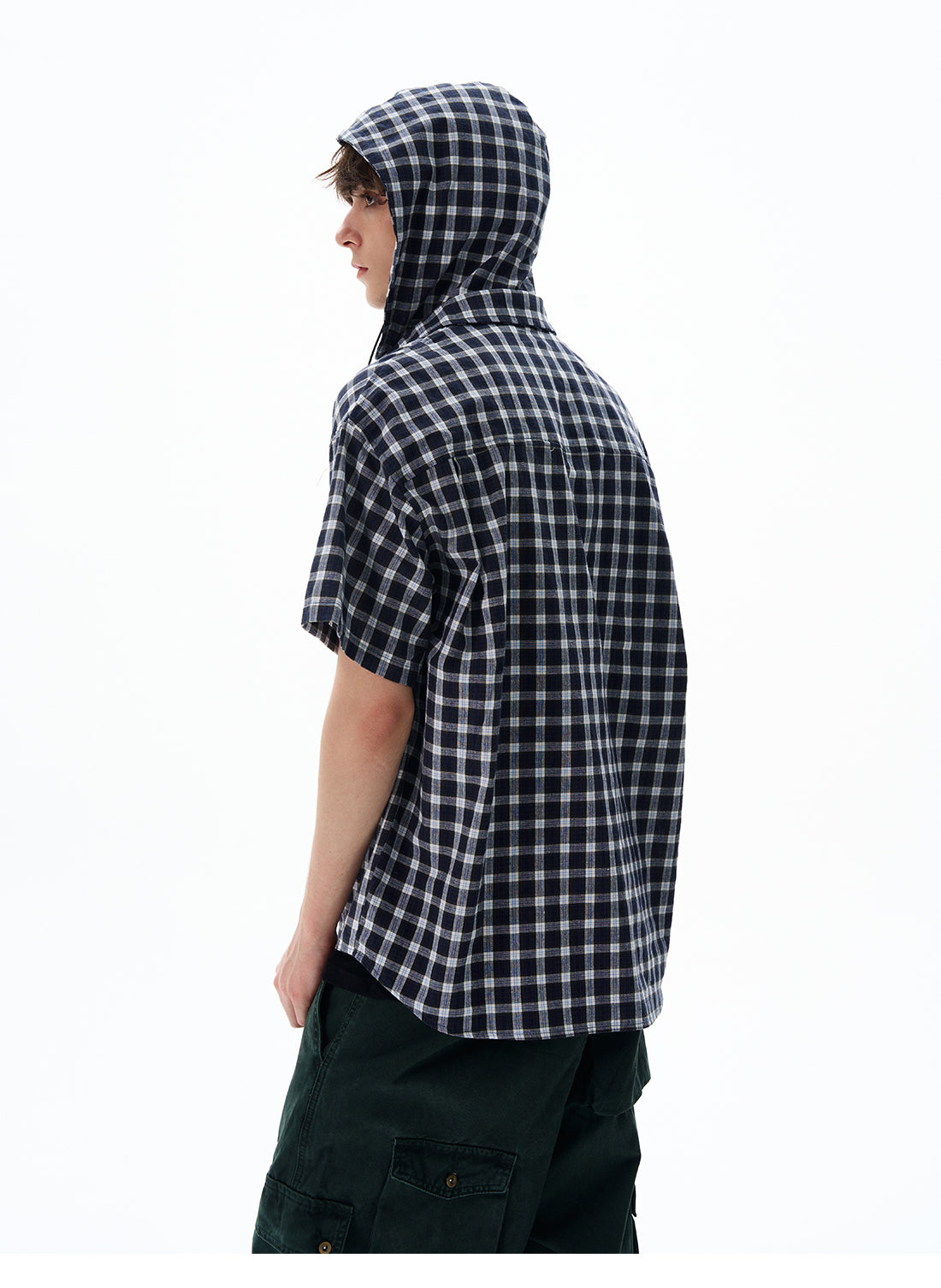 QS418B check shirts