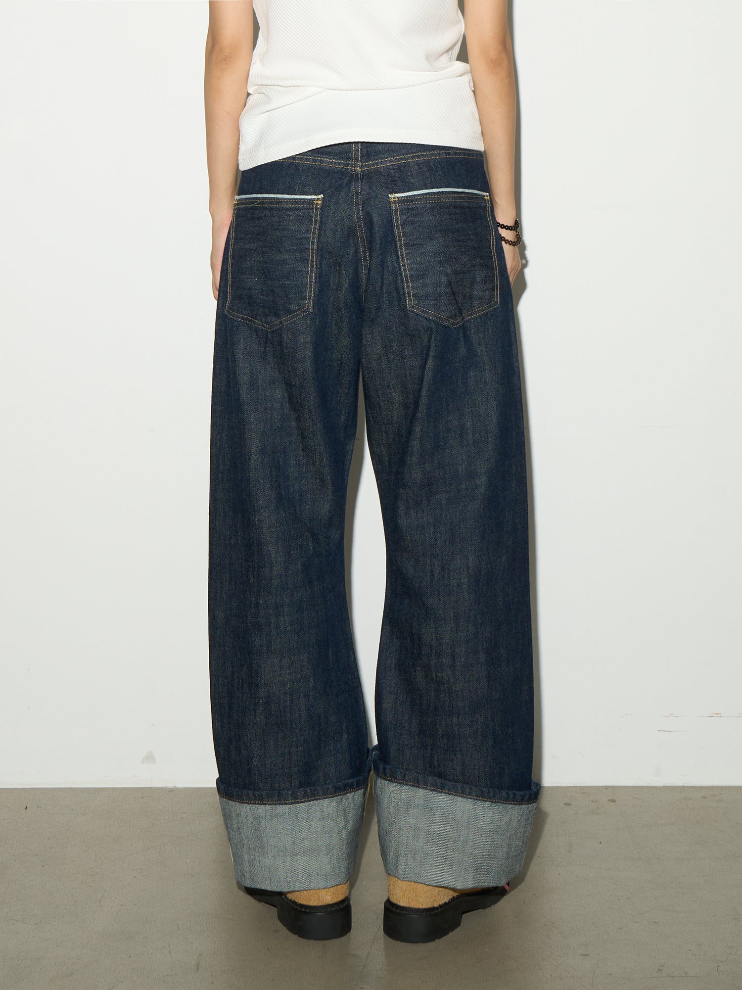 QS574B straight denim