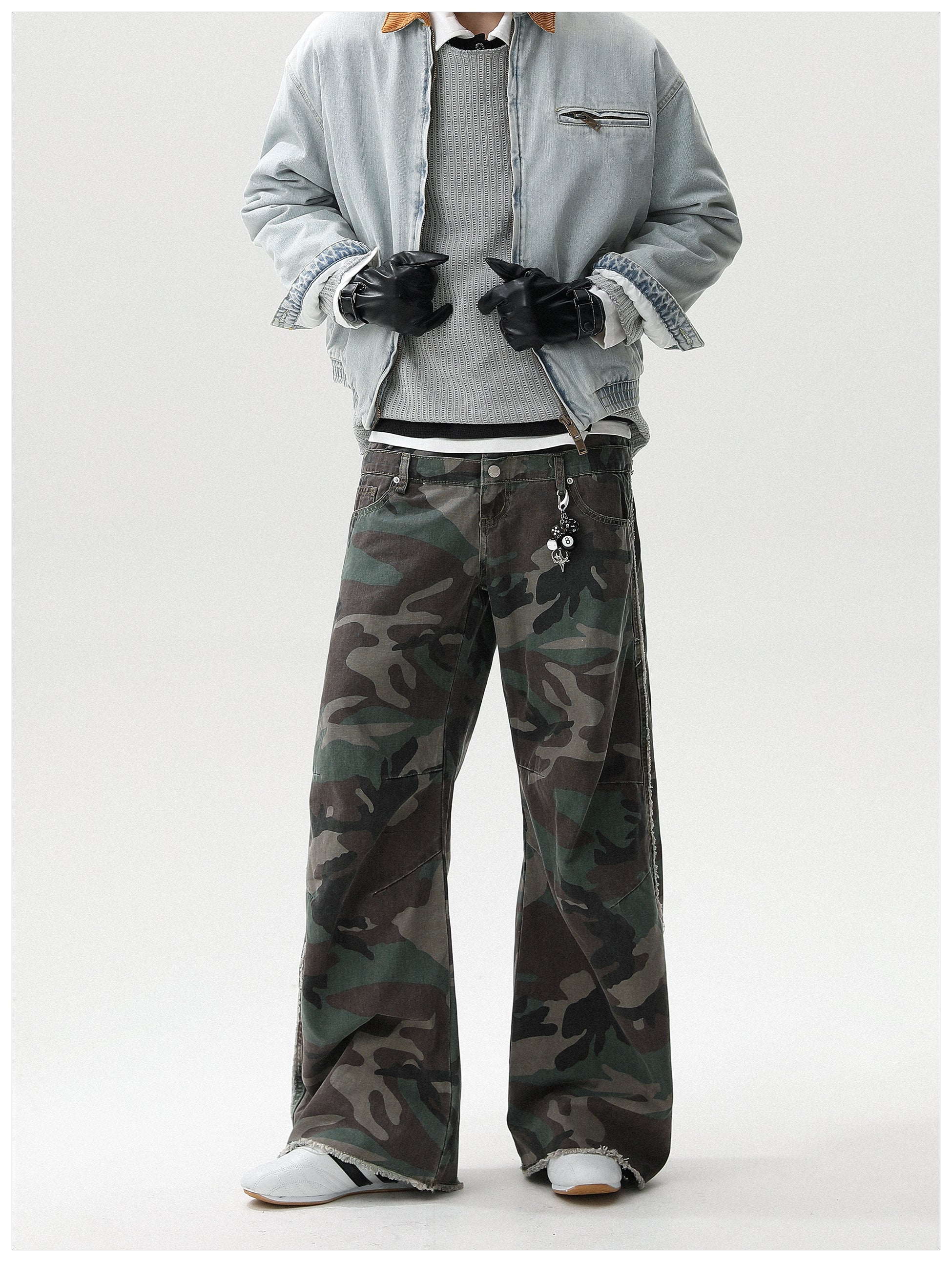 QS593B camouflage pants