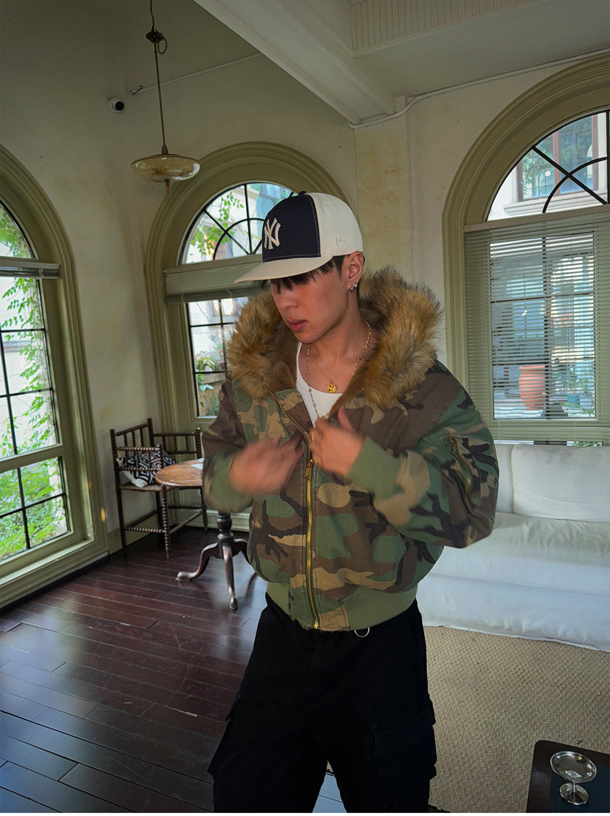 QS947B camo jacket