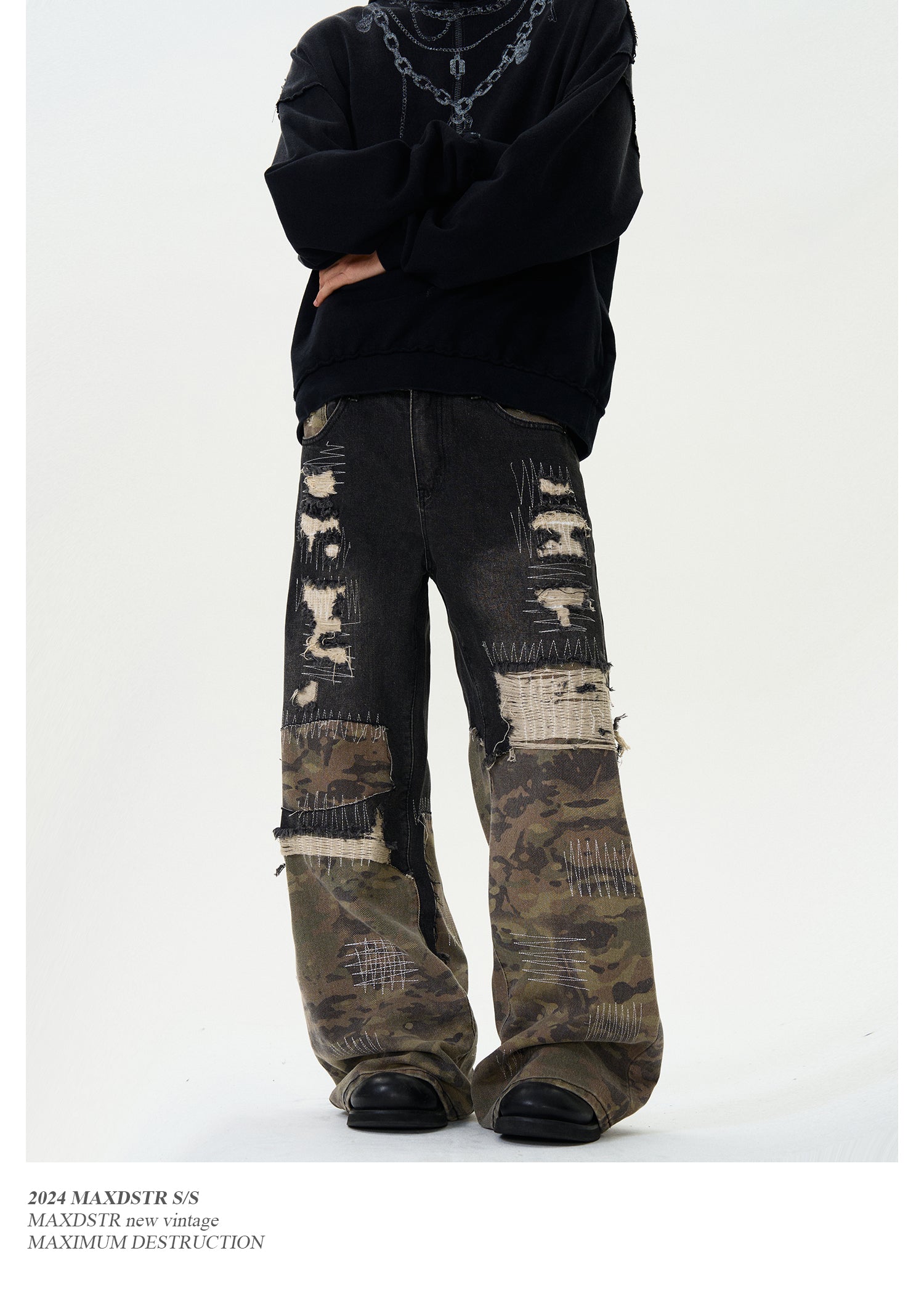 QS059B camouflage pants
