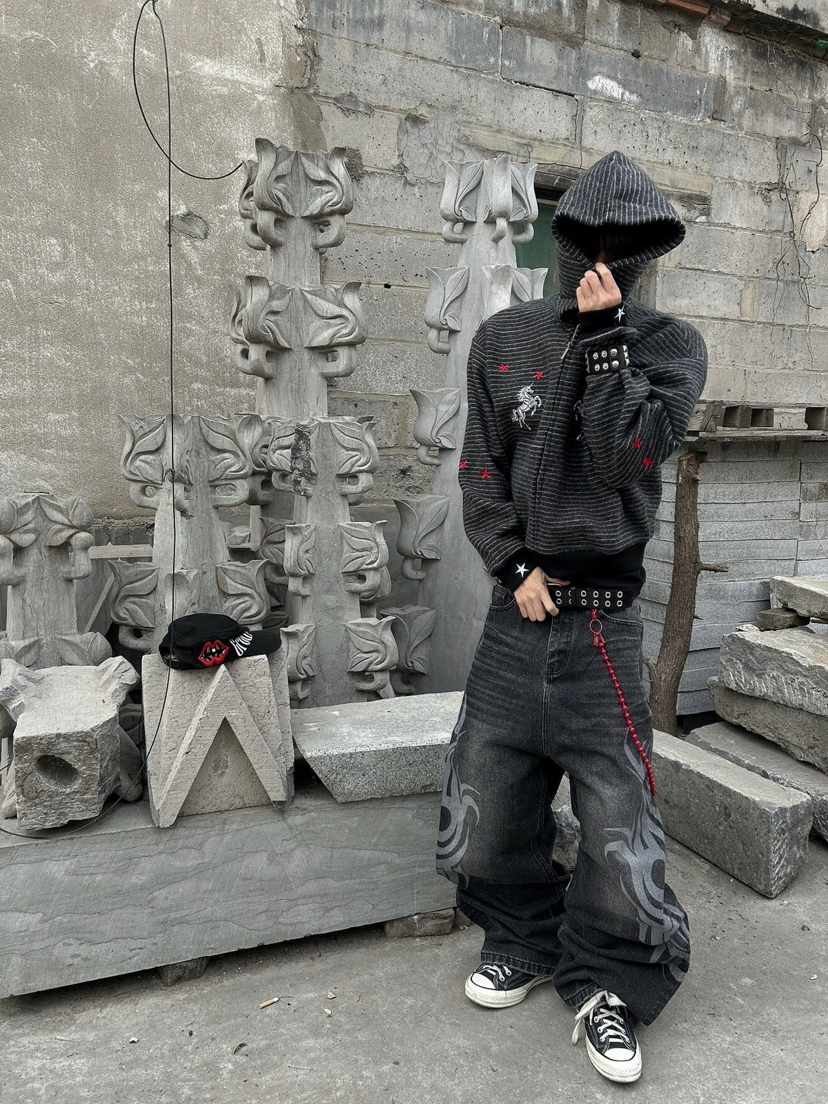 QS936B zip hoodie