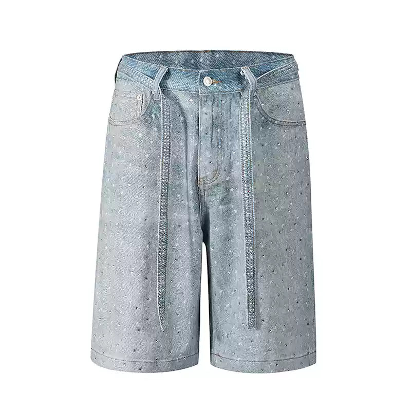 QS396B denim shorts