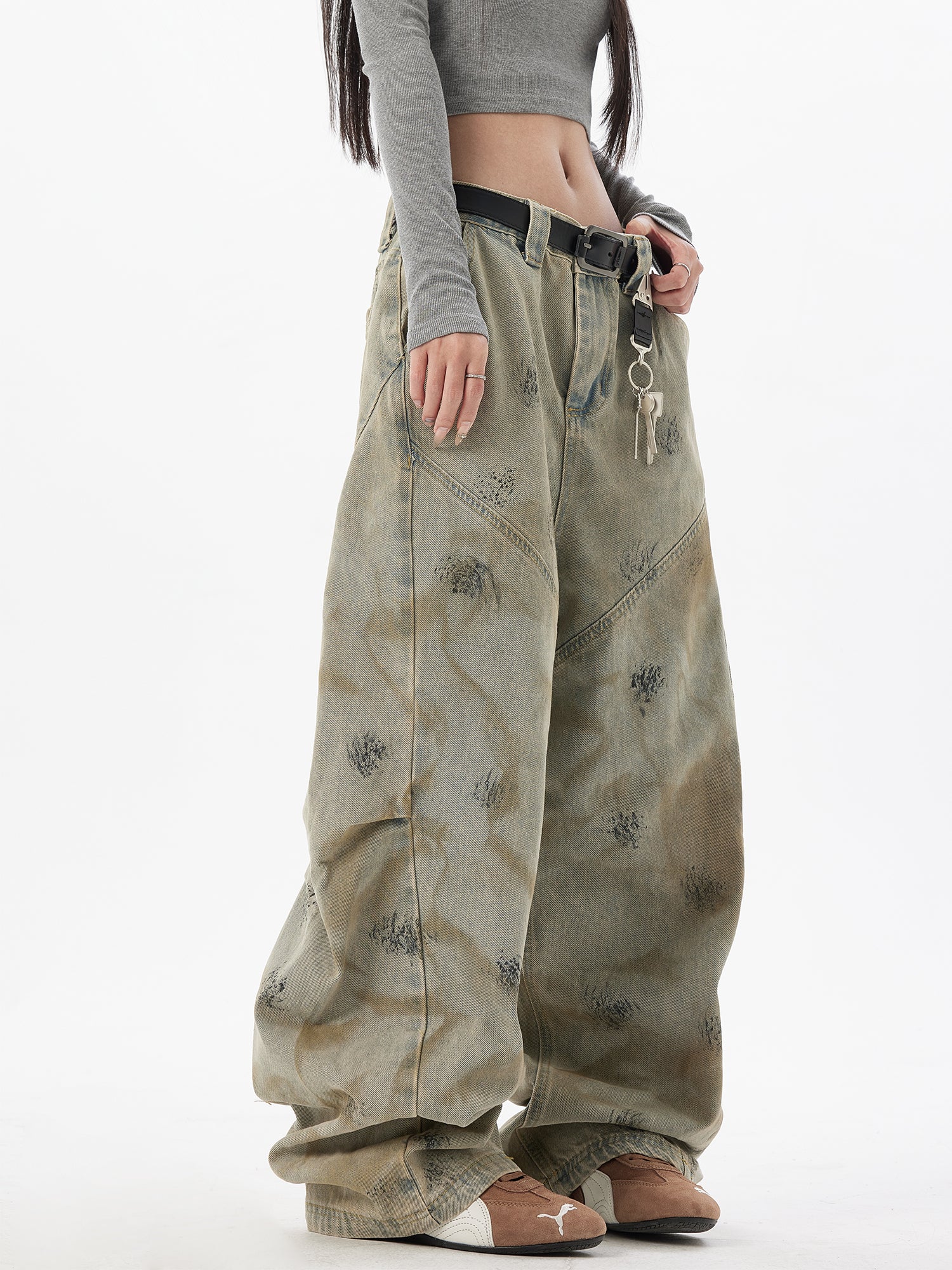 QS247B dirty denim