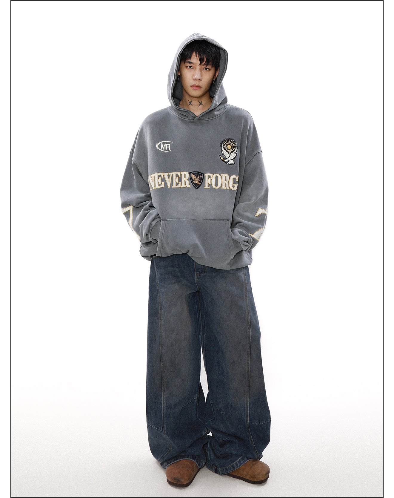QS968A embroidery hoodie