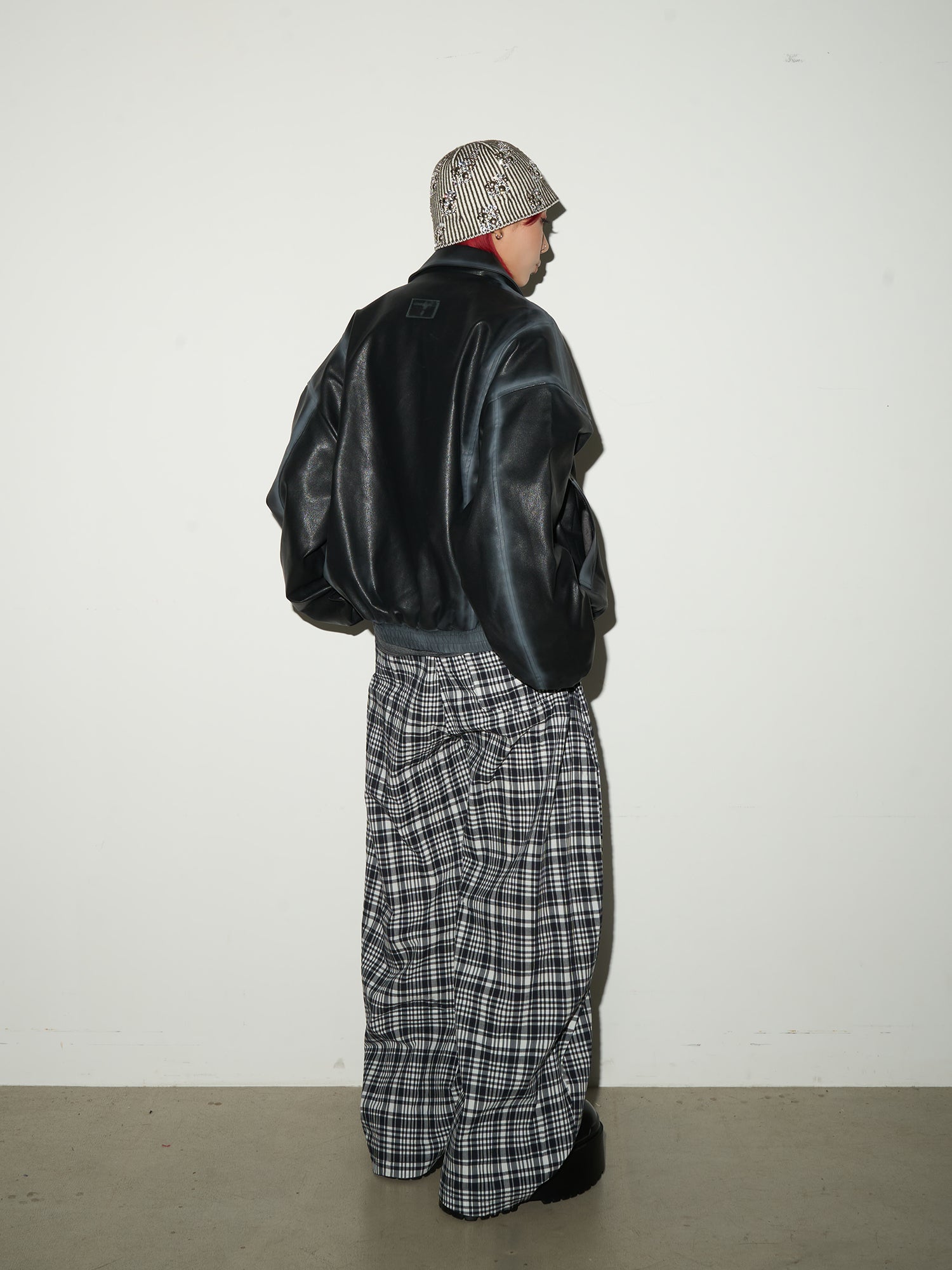 QS626B check pants