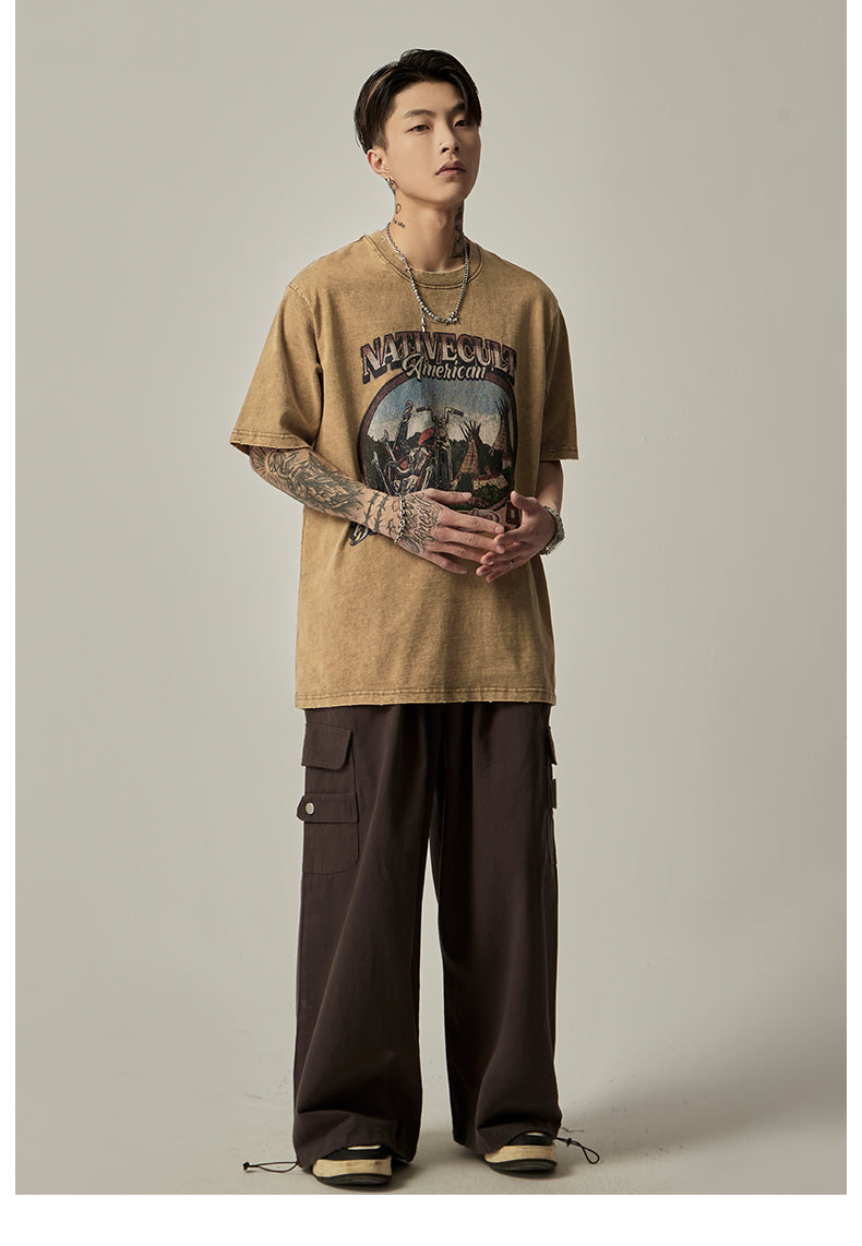 QS620A retro wash tee