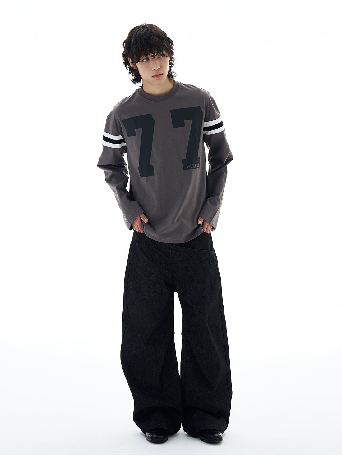 QS610B print L/S tee