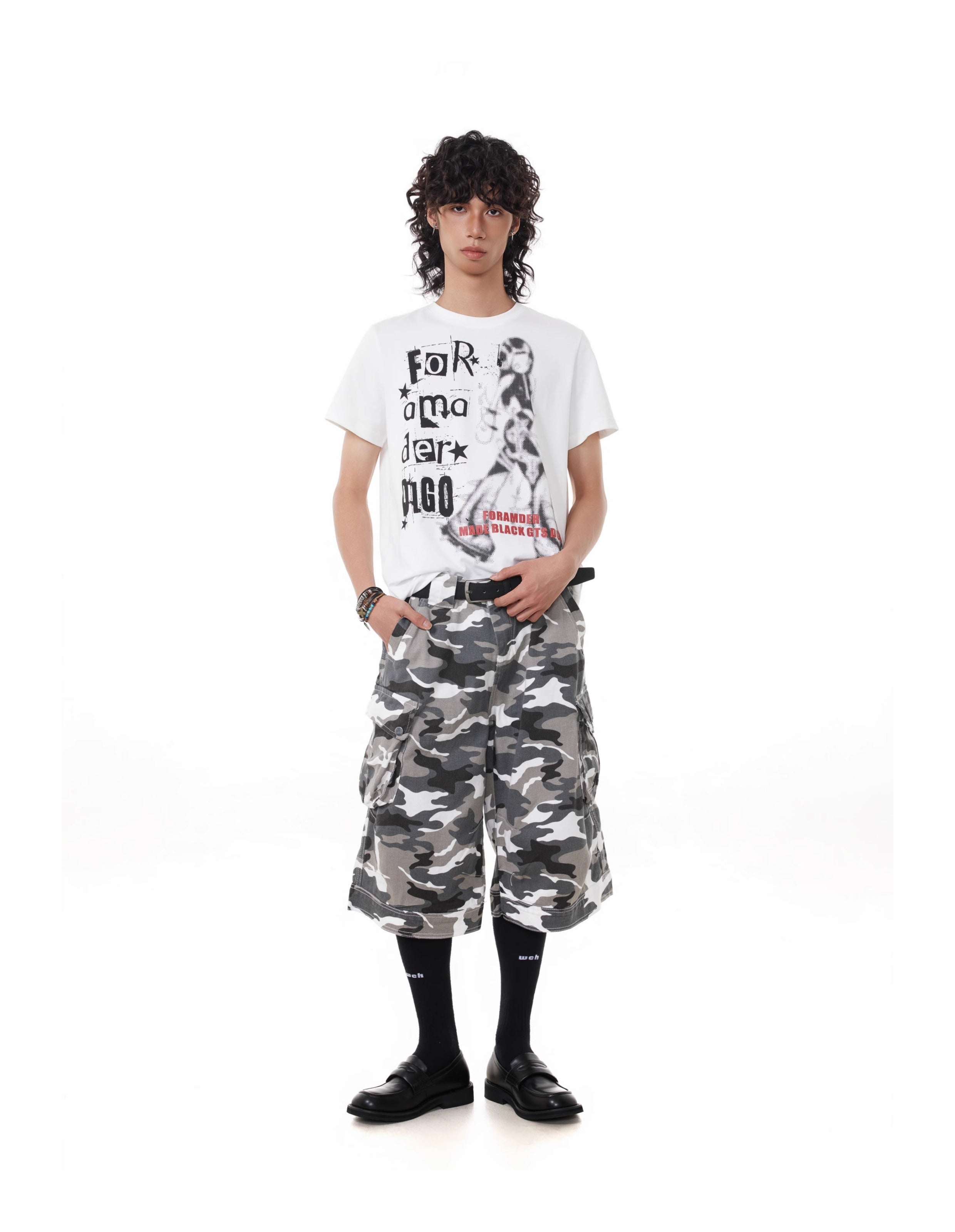 QS511B camouflage shorts